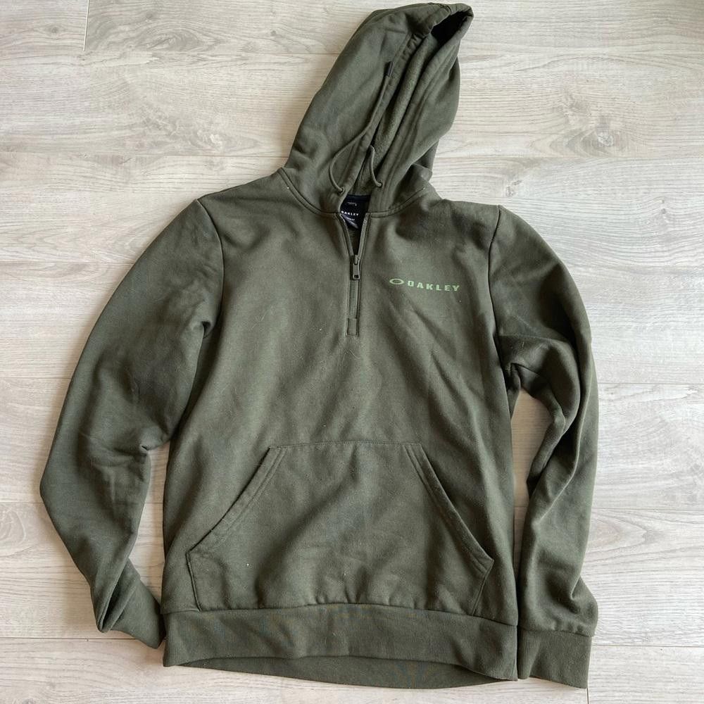 Oakley Oakley Dark Green Classic Zip Sweatshirt Size US XS / EU 42 / 0 - 1 Thumbnail