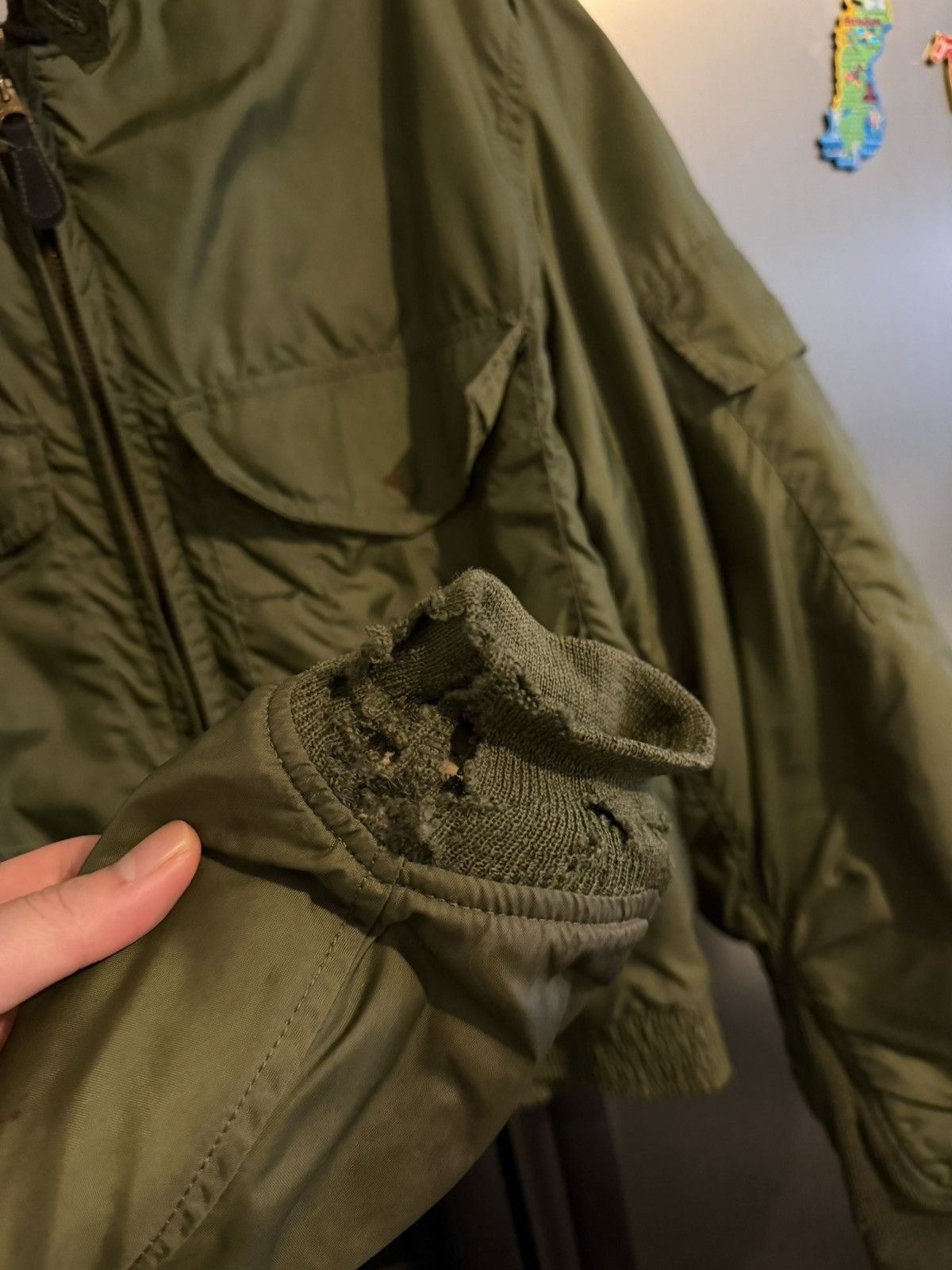 Vintage Vintage Military 60's WEP Flight Bomber Jacket Size US L / EU 52-54 / 3 - 5 Thumbnail