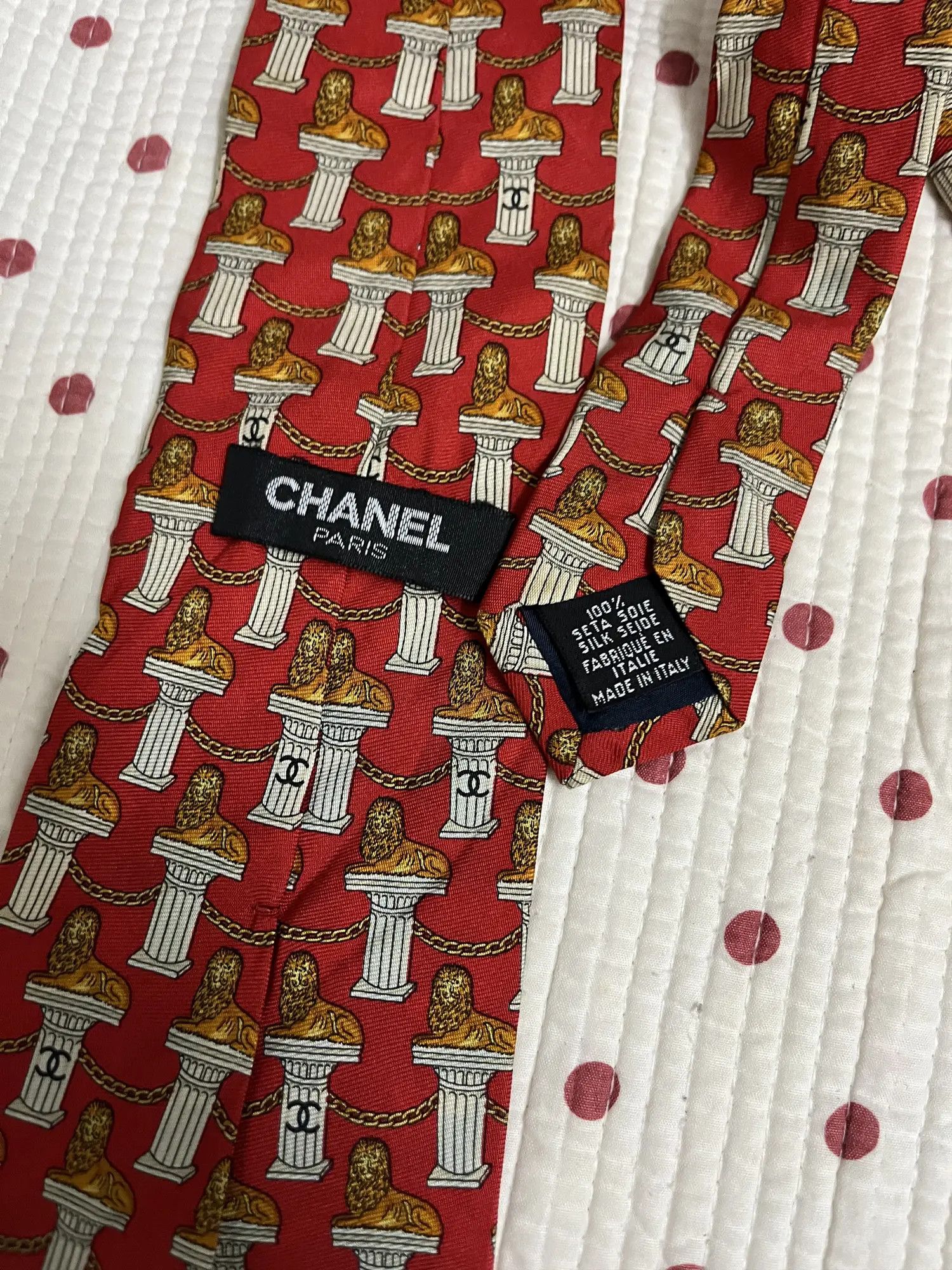 Chanel Chanel Monogram Ties Size ONE SIZE - 9 Thumbnail