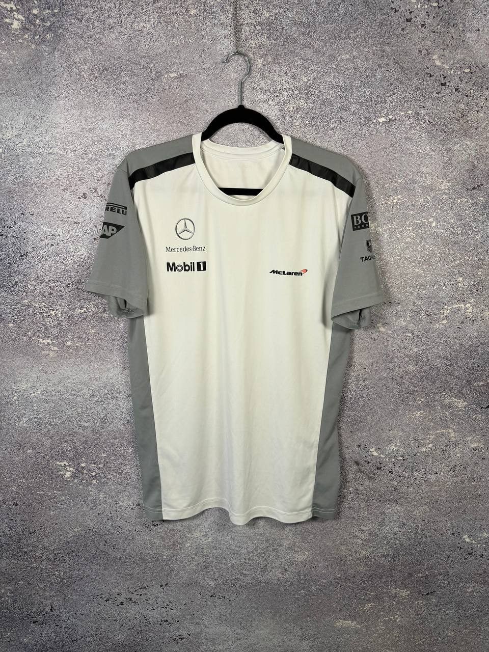 Formula 1 × Malcolm McLaren × Mercedes-Benz McLaren Mercedes-Benz Racing F-1 Team Official Product Size US L / EU 52-54 / 3 - 1 Thumbnail