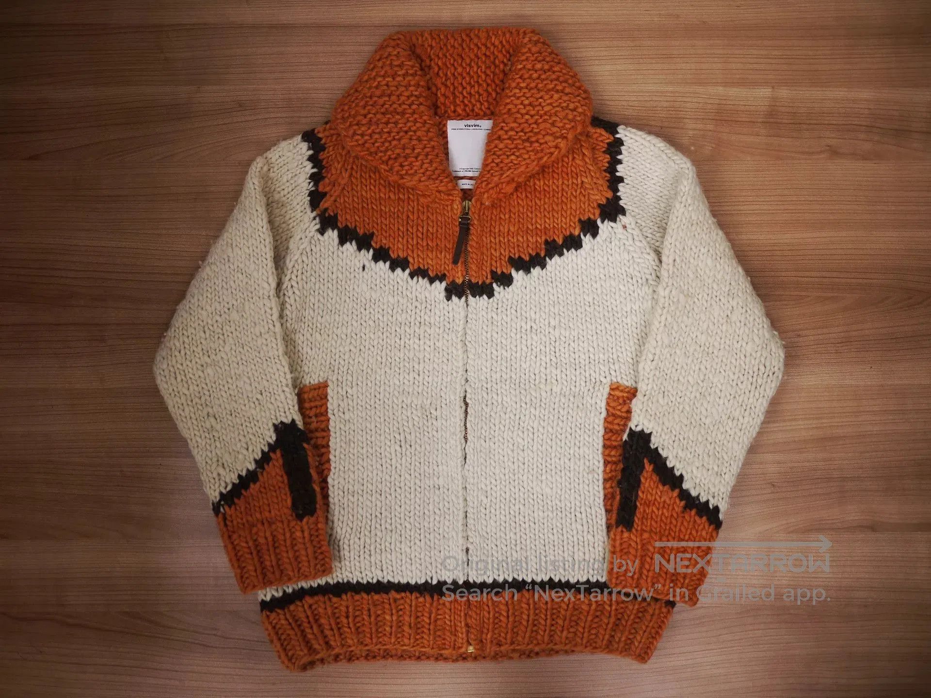 Visvim VISVIM Cowichan Knit Natural Dye. Size US S / EU 44-46 / 1 - 2 Thumbnail