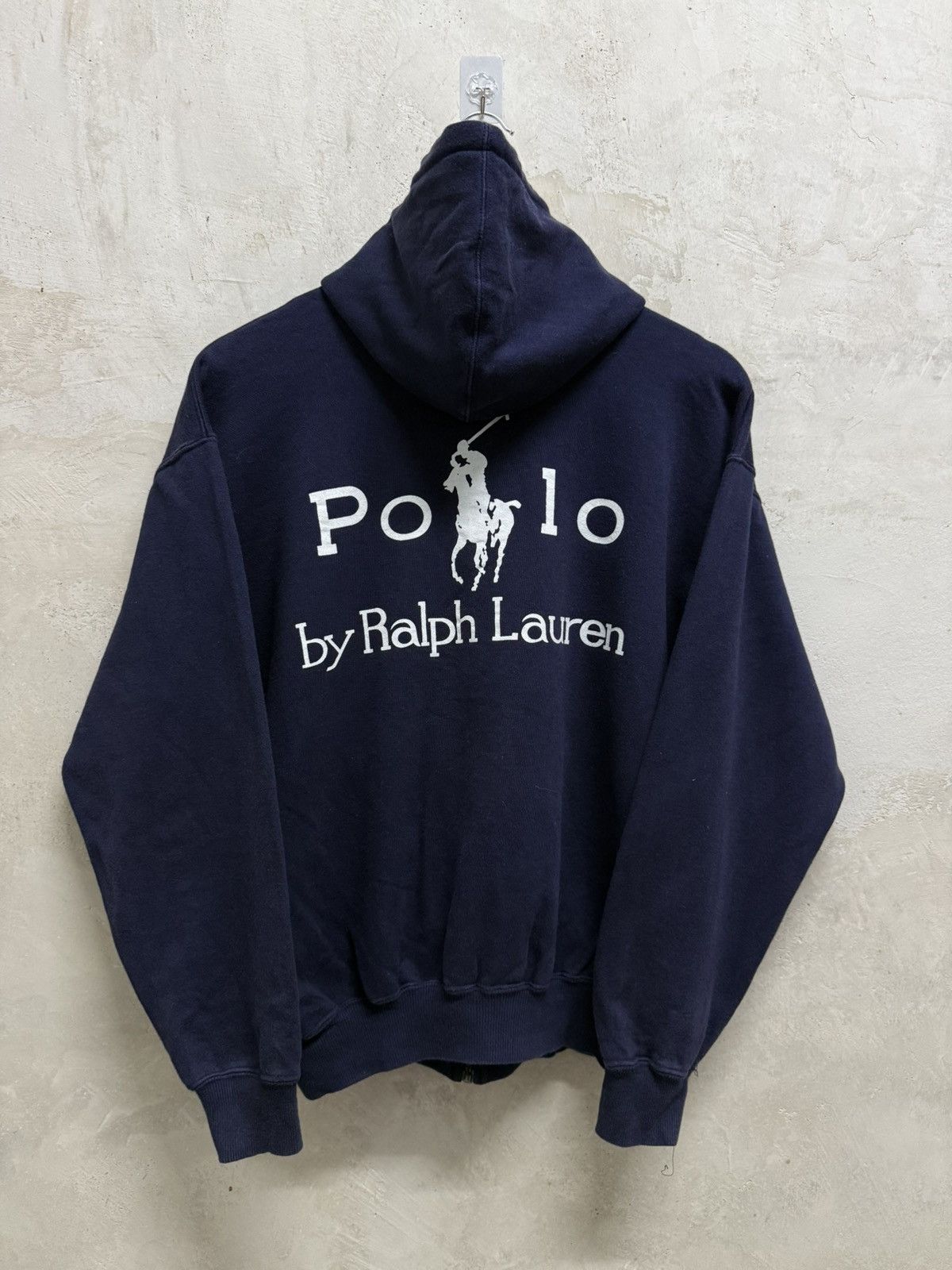 Polo Ralph Lauren Rare Vintage Polo Ralph Lauren Zip Up Hoodie Size US M / EU 48-50 / 2 - 1 Thumbnail