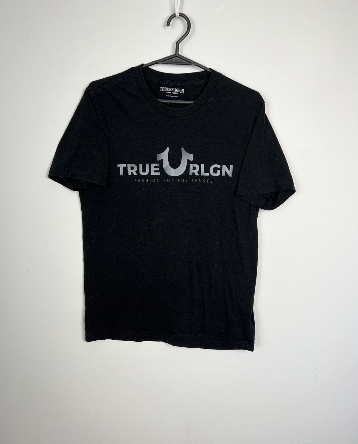 True Religion Tshirt True Religion big logo black Size US S / EU 44-46 / 1 - 1 Thumbnail