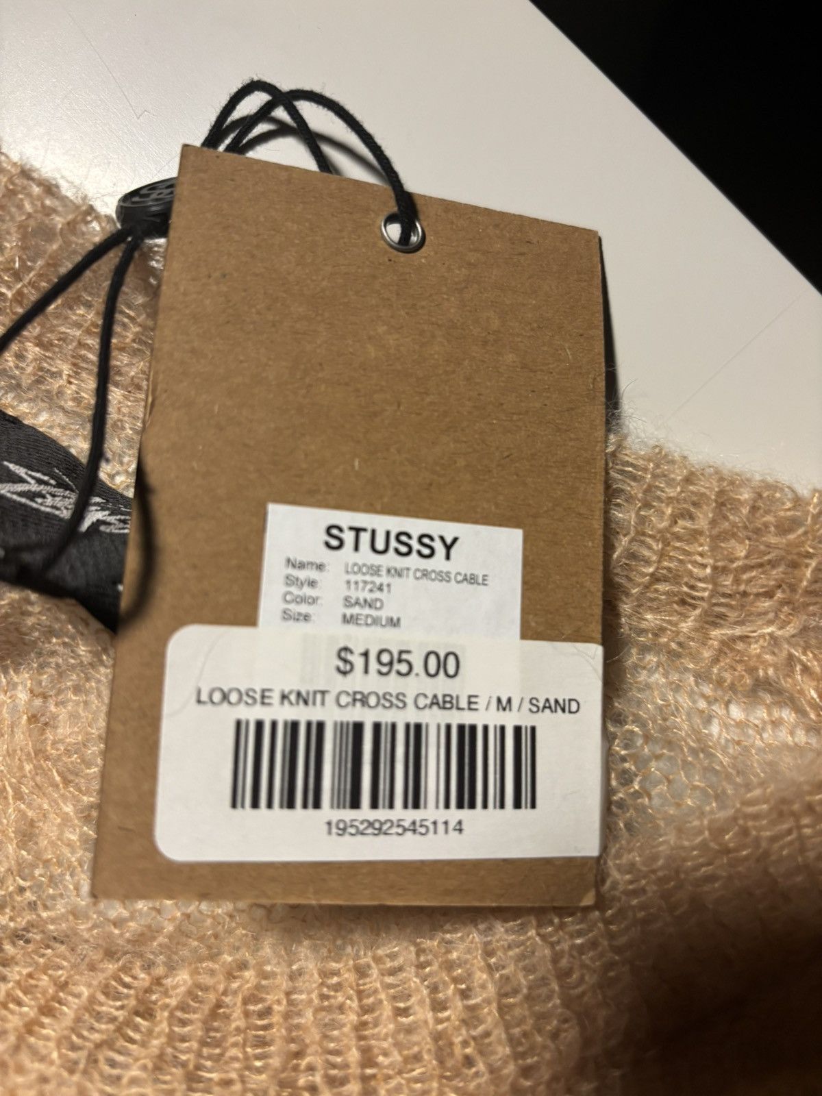 Stussy Stussy Loose Knot Cross Cable Size US M / EU 48-50 / 2 - 6 Thumbnail
