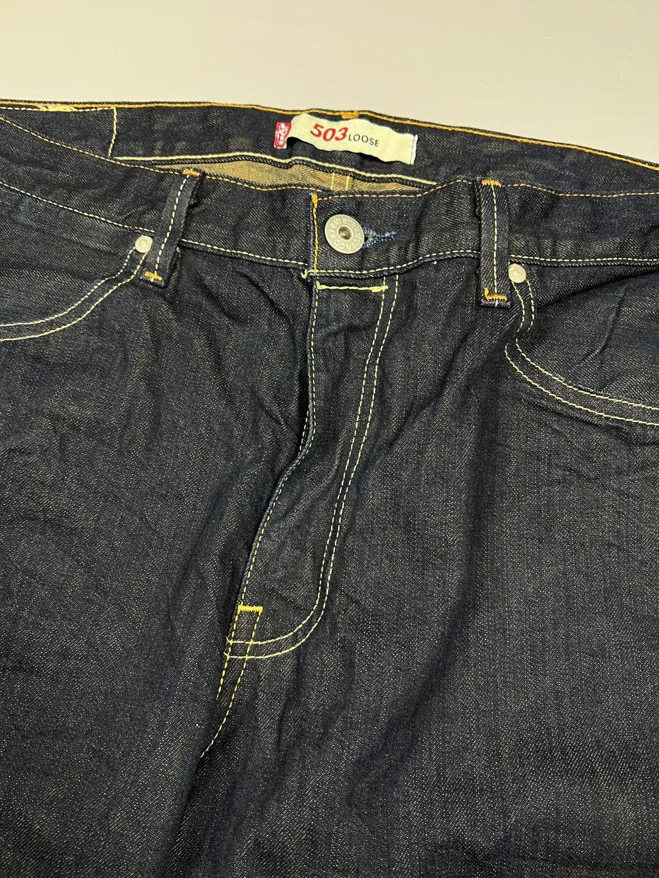 Levi's Vintage Levi's Bootcut 503 Loose Selvedge Jeans Flared Denim Size US 36 / EU 52 - 7 Thumbnail