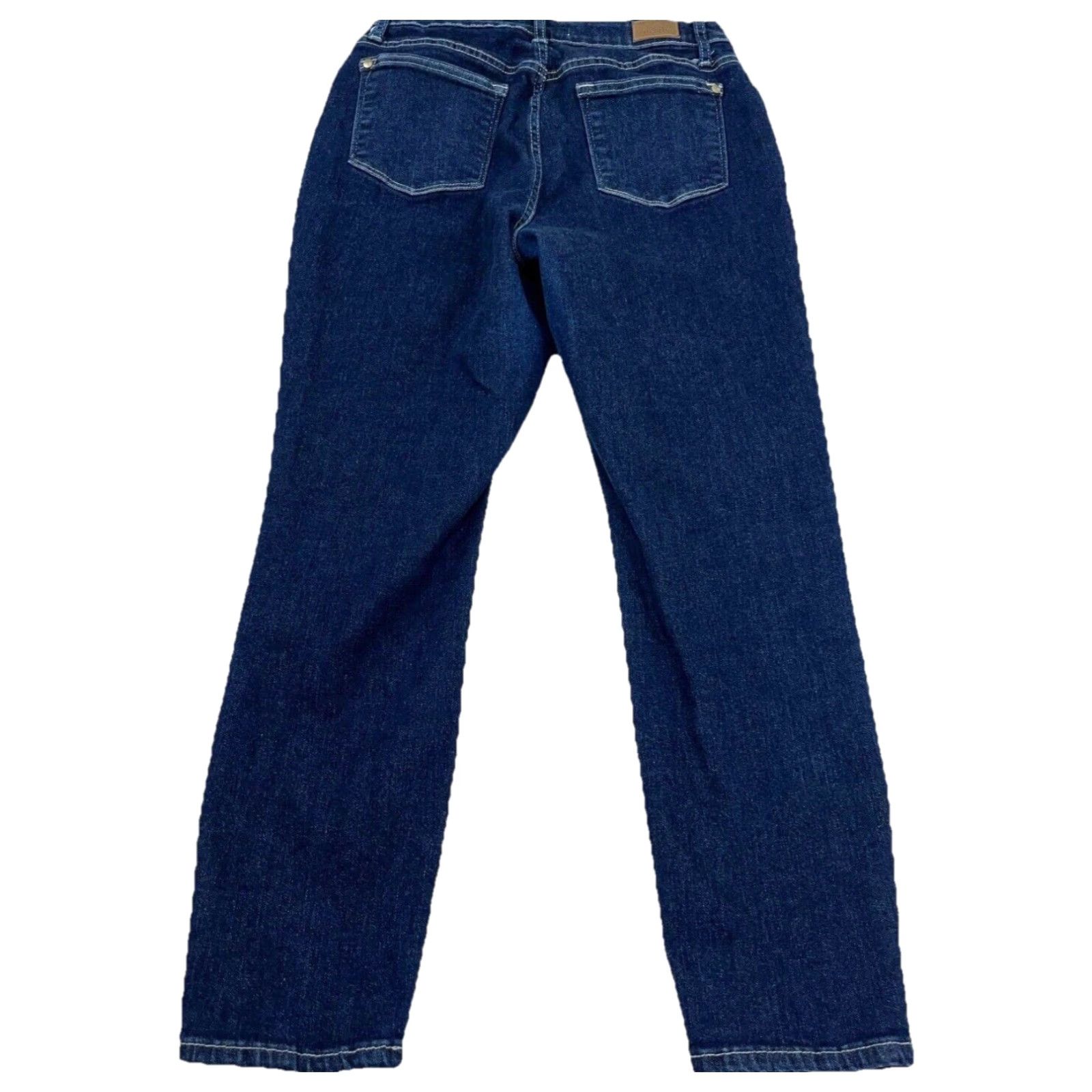 Vintage Judy Blue Jeans Women 28 Skinny High Rise Dark Wash Denim Pants Stretch Classic Modern 5-Pocket Size 28" / US 6 / IT 42 - 2 Thumbnail