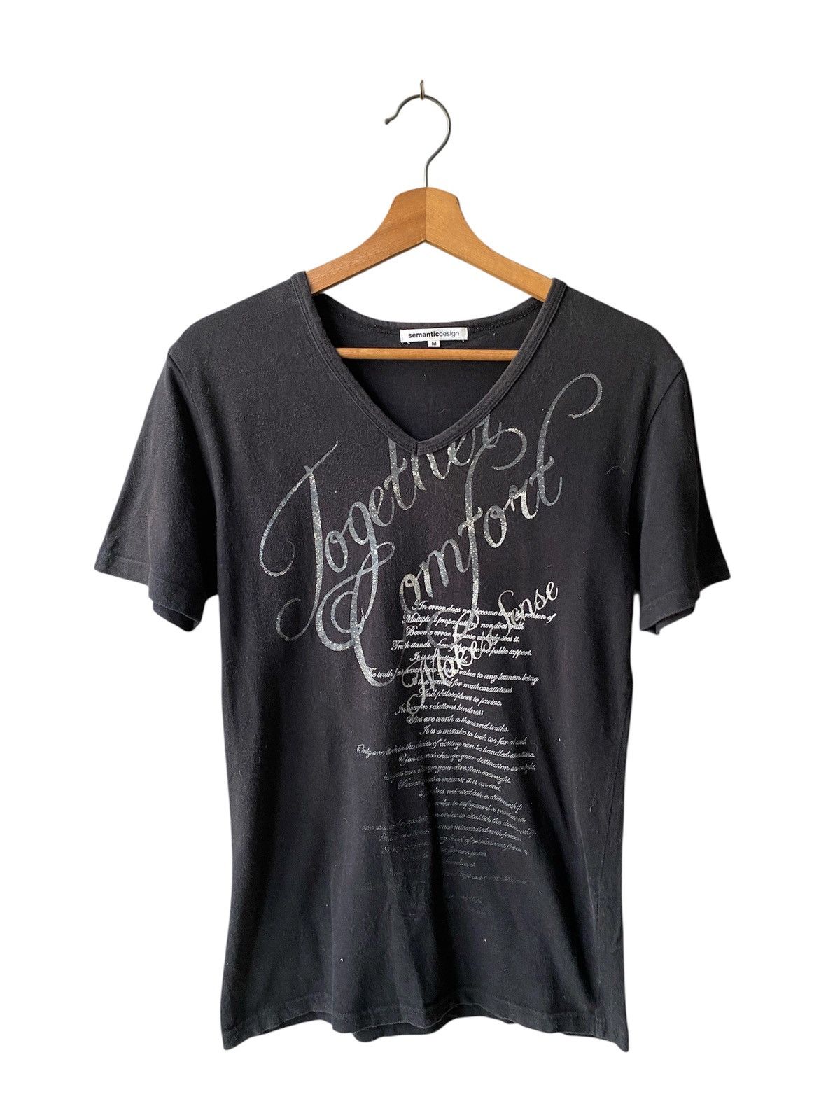 semanticdesign Semantic Design Poem Design T Shirt Size US S / EU 44-46 / 1 - 1 Thumbnail