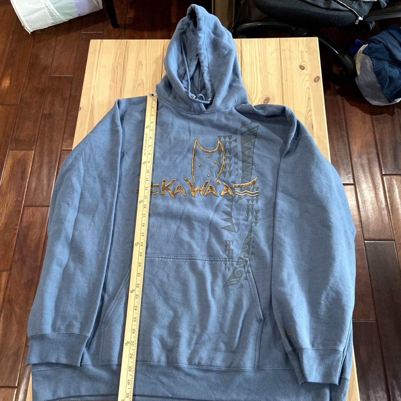 Disney Aulani Disney Resort Men Sweatshirt 3XL Blue Hoodie Kawa's Beach Hawaii Crew Neck Pockets Shirt Pullover Disney Size US XXL / EU 58 / 5 - 4 Thumbnail