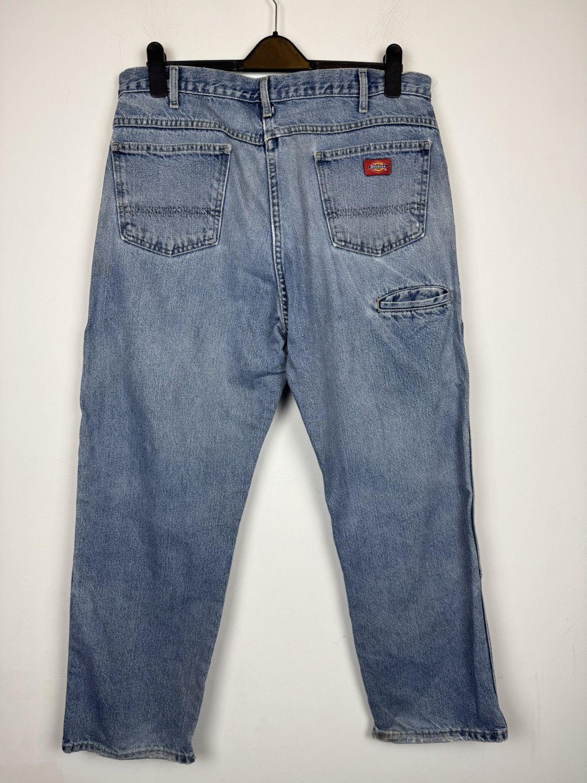 Dickies Vintage Dickies Double Knee Distresed Trashed Denim Jeans Size US 36 / EU 52 - 1 Thumbnail