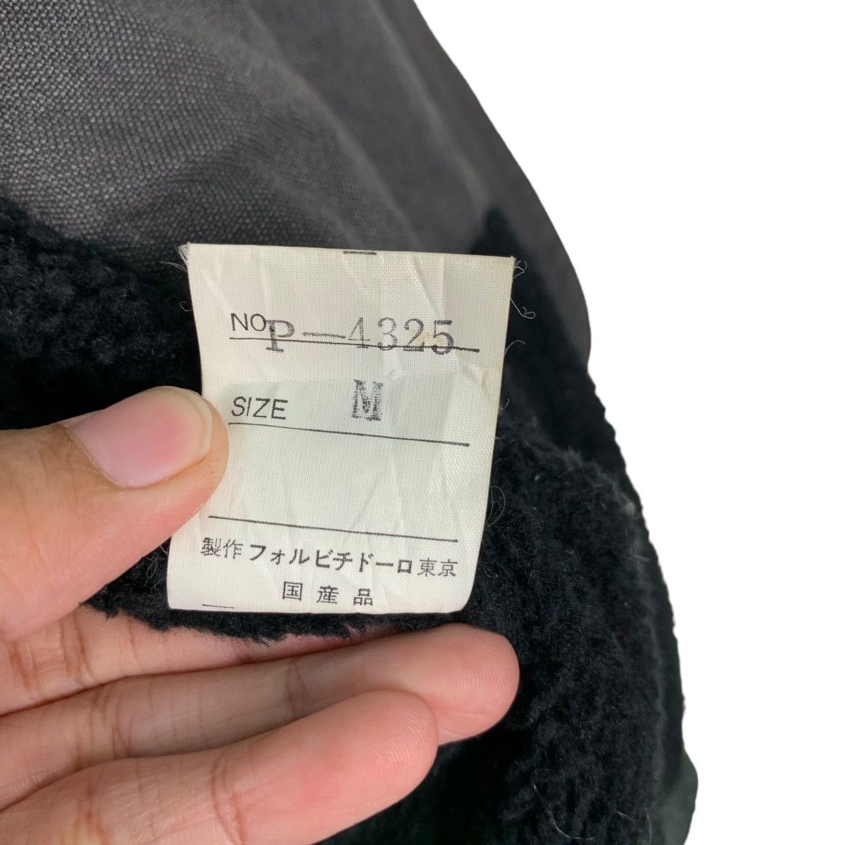 Vintage FORBICI D’ORO HOMME Big Logo Sherpa Bomber Jacket #0523-C24 Size US M / EU 48-50 / 2 - 18 Thumbnail