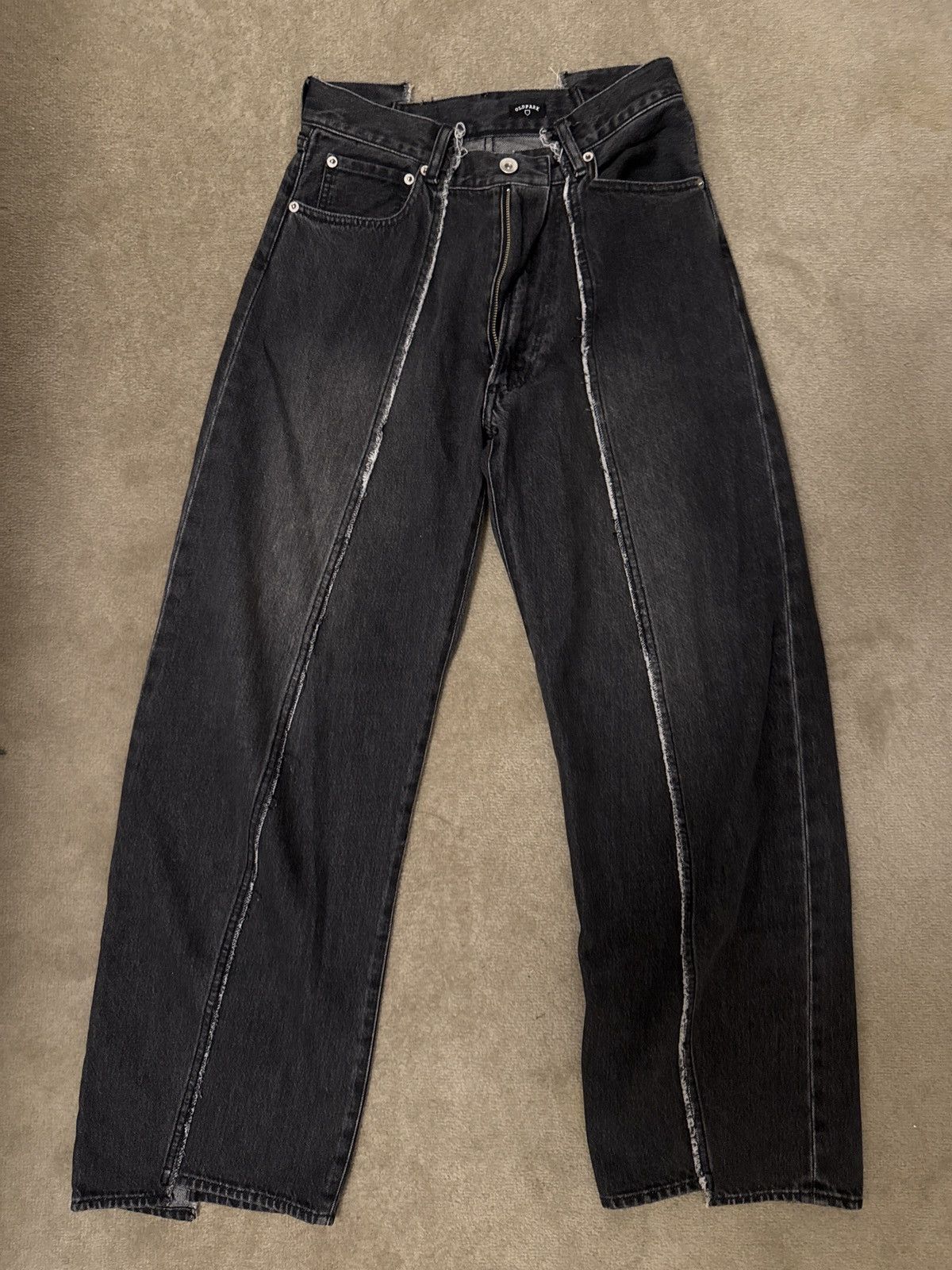 Old Park Old denim stitch jeans Size US 27 - 1 Thumbnail