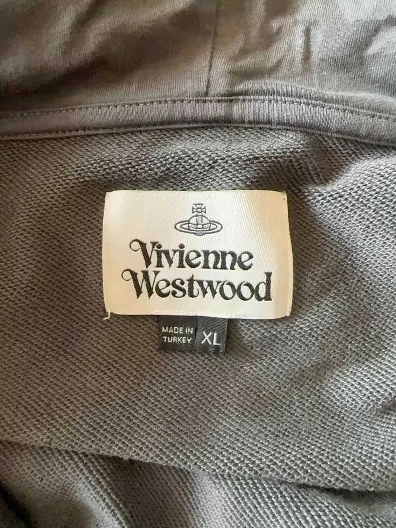 Vivienne Westwood Vivienne Westwood Premium earthy gray hoodie Size US XL / EU 56 / 4 - 5 Thumbnail