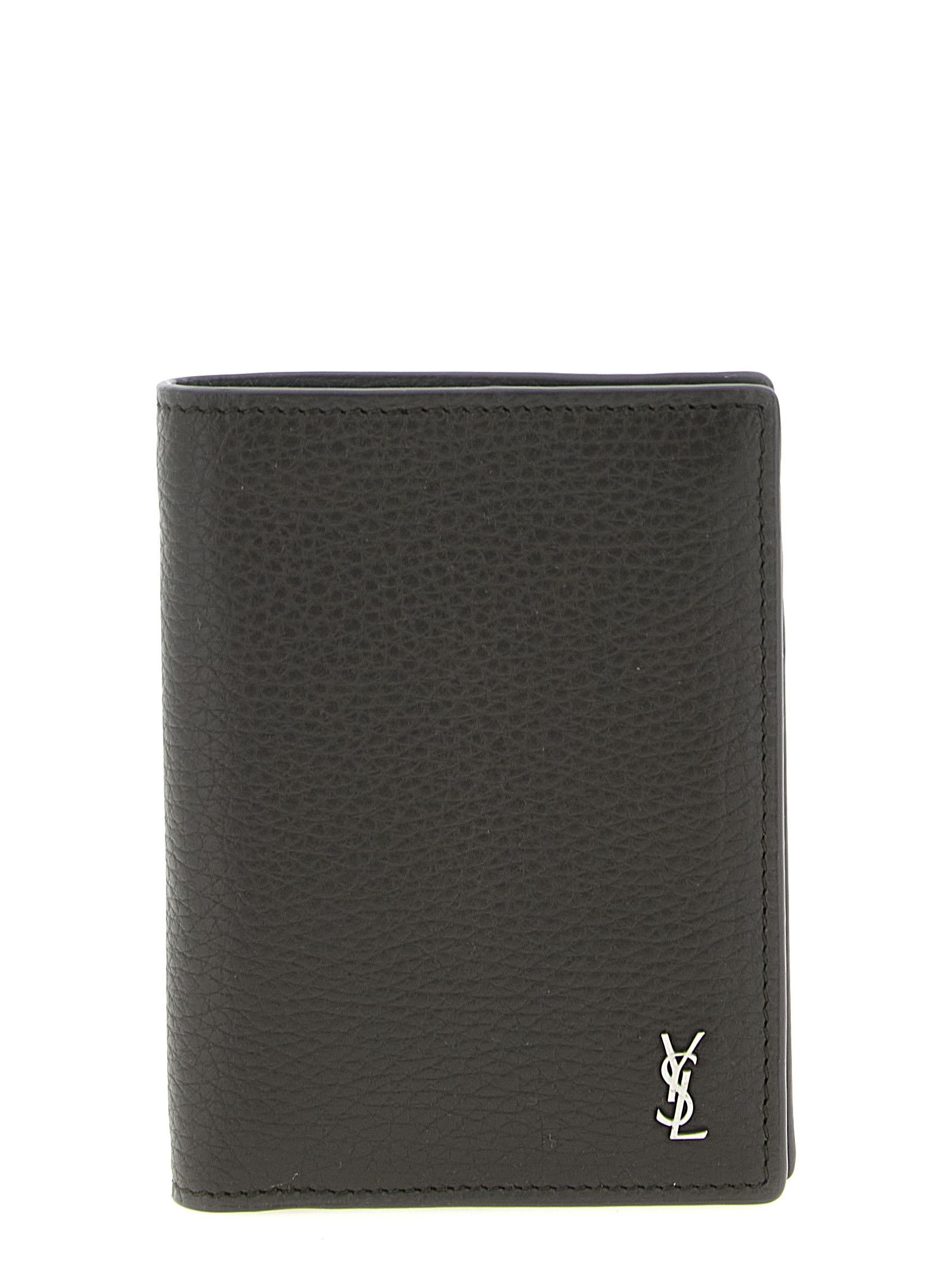 Saint Laurent Paris 'Tiny Cassandre' Card Holder Size ONE SIZE - 1 Thumbnail