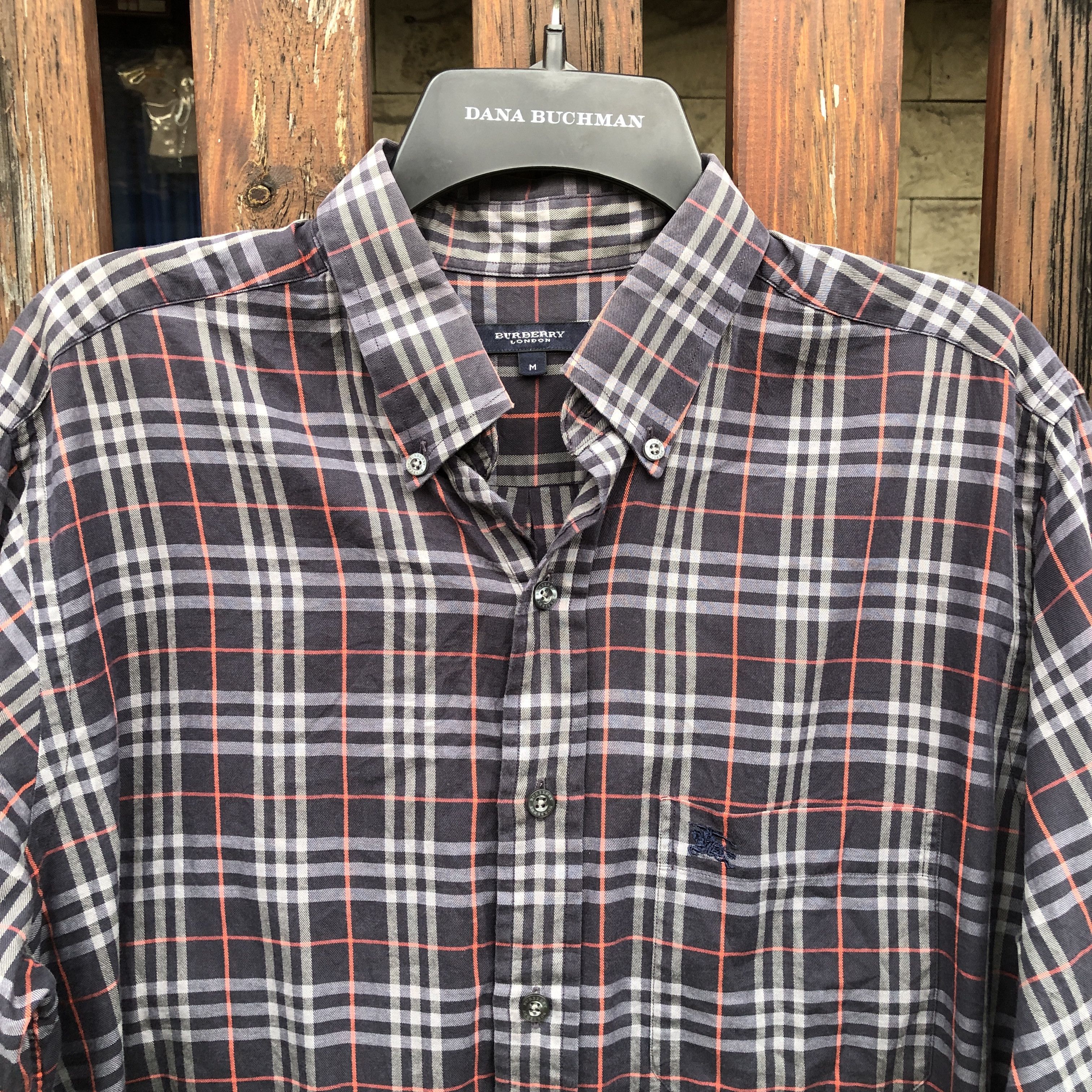 Burberry VTG BURBERRY LONDON NOVA CHECK SHIRT Size US L / EU 52-54 / 3 - 2 Thumbnail