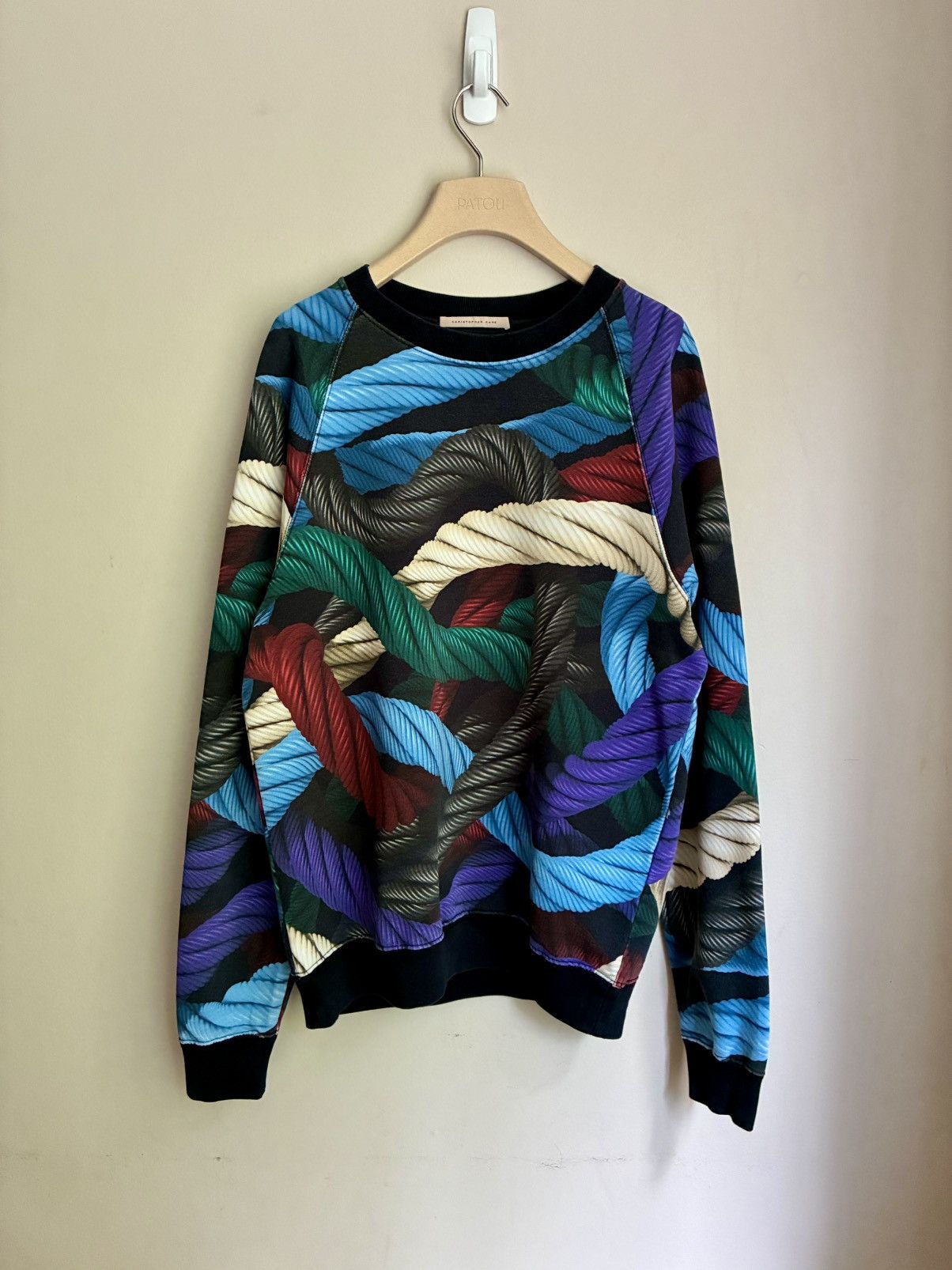 Christopher Kane Christopher Kane Trompe-l'œil Magnified Yarn Print Sweater Size US M / EU 48-50 / 2 - 25 Thumbnail
