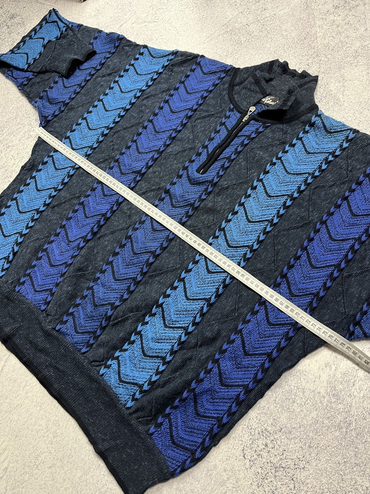 Carlo Colucci Vintage 90’s Carlo Colucci Cable Knit Sweater Only For Japan Size US XL / EU 56 / 4 - 11 Thumbnail