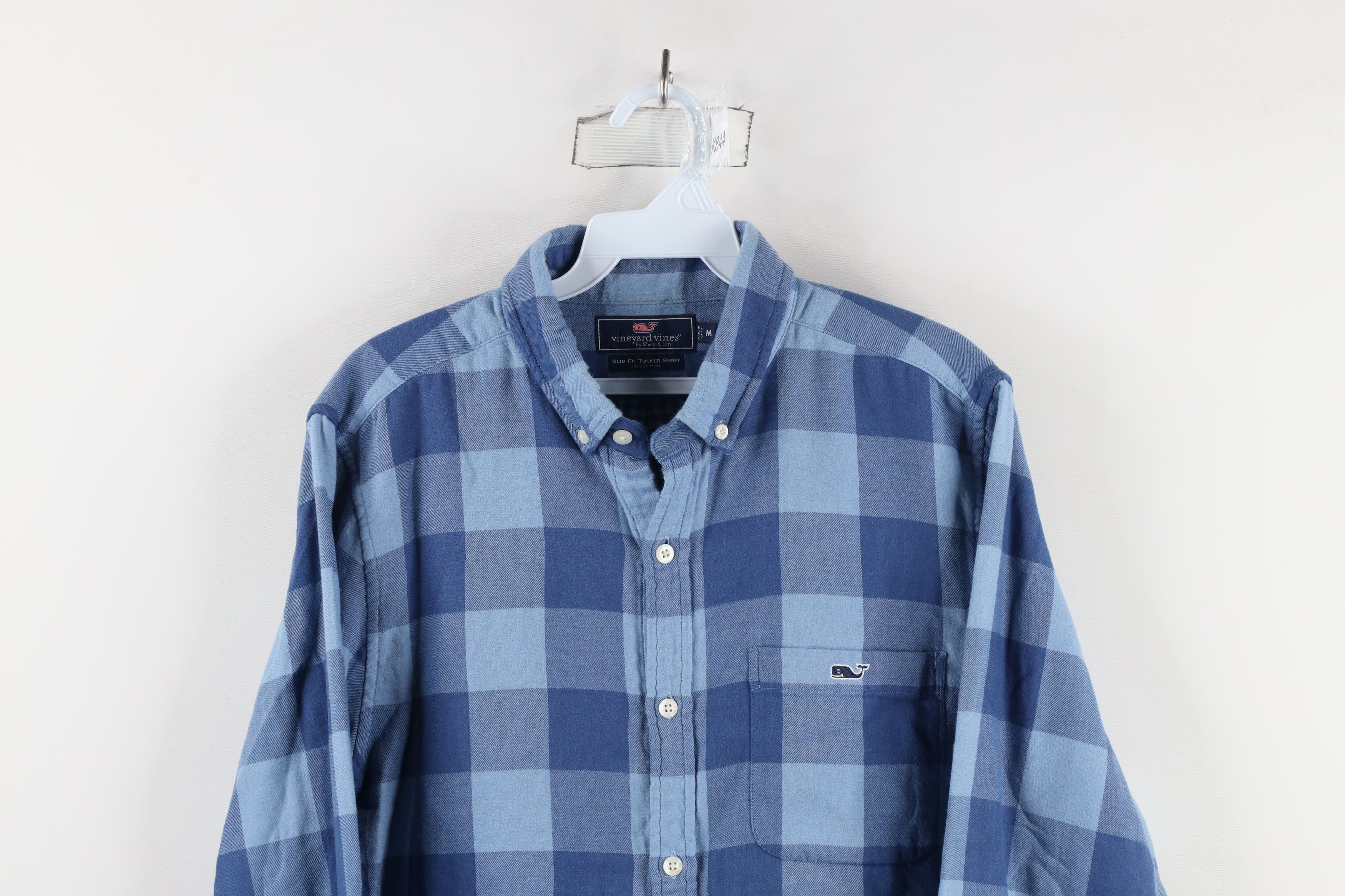 Vineyard Vines × Vintage Vineyard Vines Faded Tucker Shirt Flannel Button Down Shirt Size US M / EU 48-50 / 2 - 2 Thumbnail