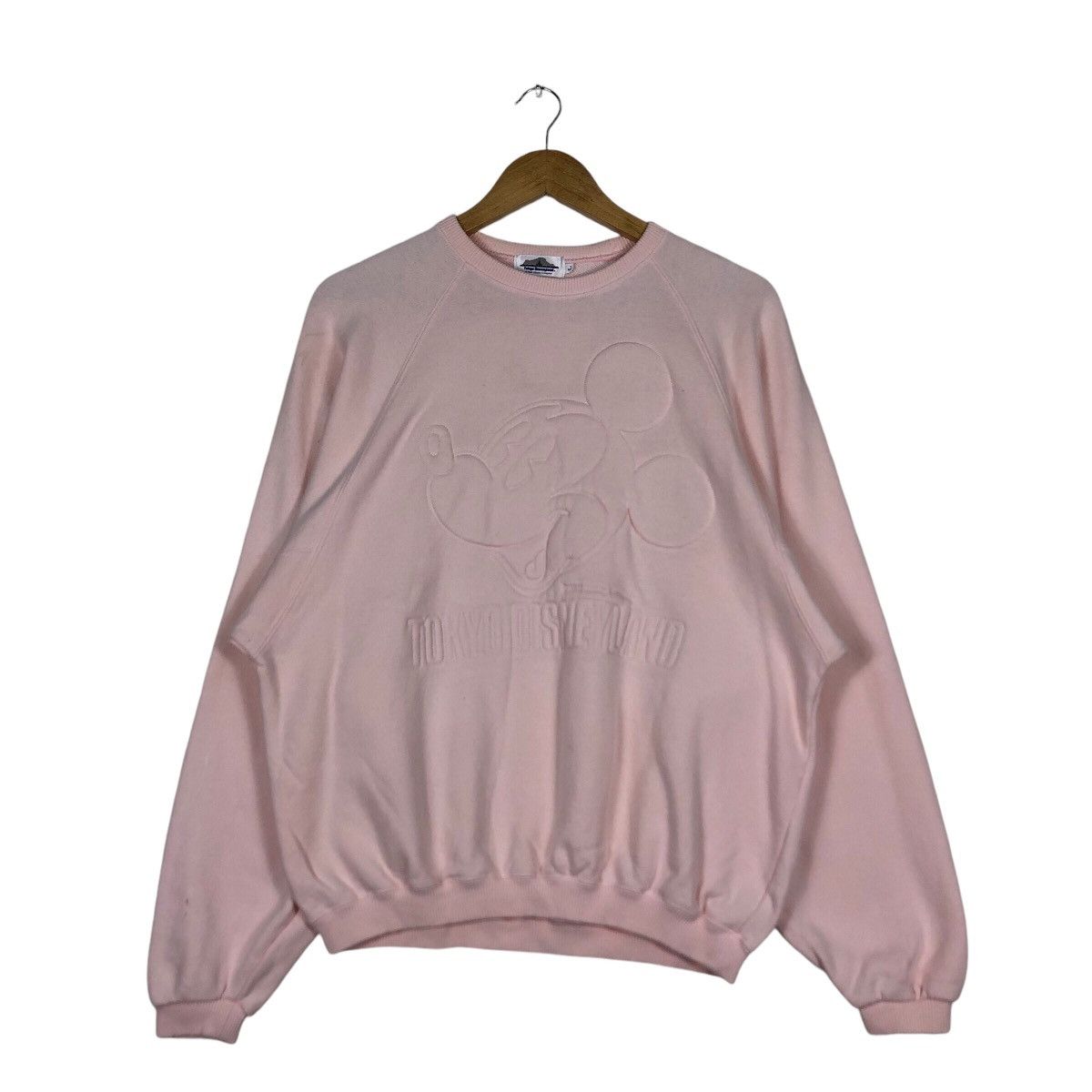 Disney × Mickey Mouse Mickey Mouse Sweatshirt Pink Color Rare Design Medium Size US M / EU 48-50 / 2 - 1 Thumbnail