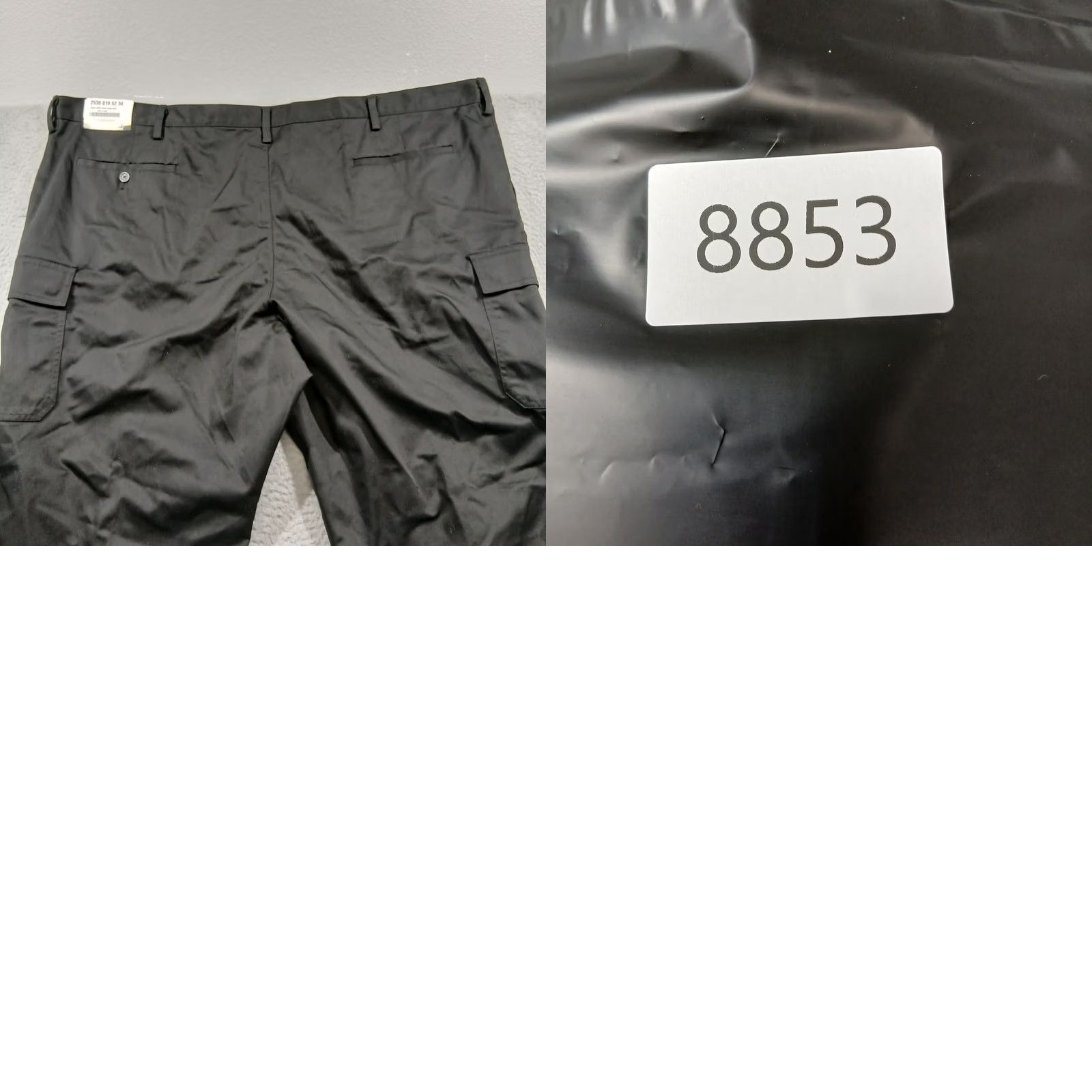 Vintage VINTAGE? Edwards Tuff-Tested Men's Utility Chino Cargo Pants Black NWT 52x34 Crew? Size US 36 / EU 52 - 8 Thumbnail