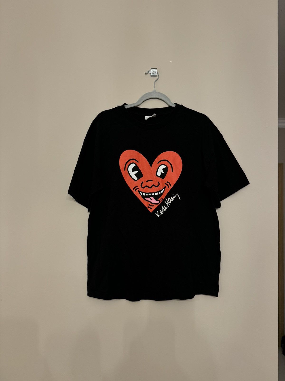 Keith Haring × Vintage Keith Haring t shirt heart vintage usa Size US M / EU 48-50 / 2 - 1 Thumbnail