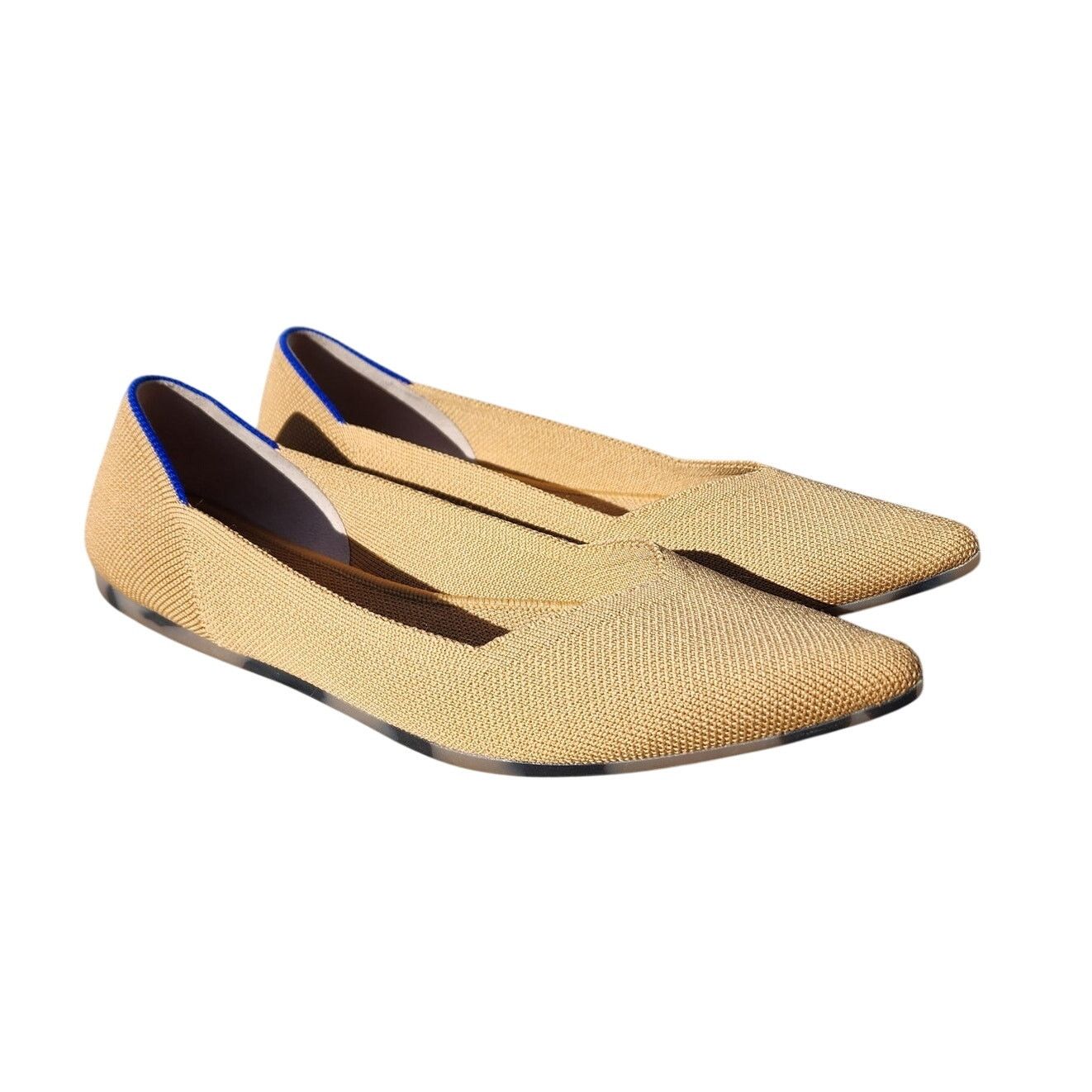 Designer Rothy's The Point Amber Knit Ballet Flats 8 Size US 8 / IT 38 - 1 Thumbnail