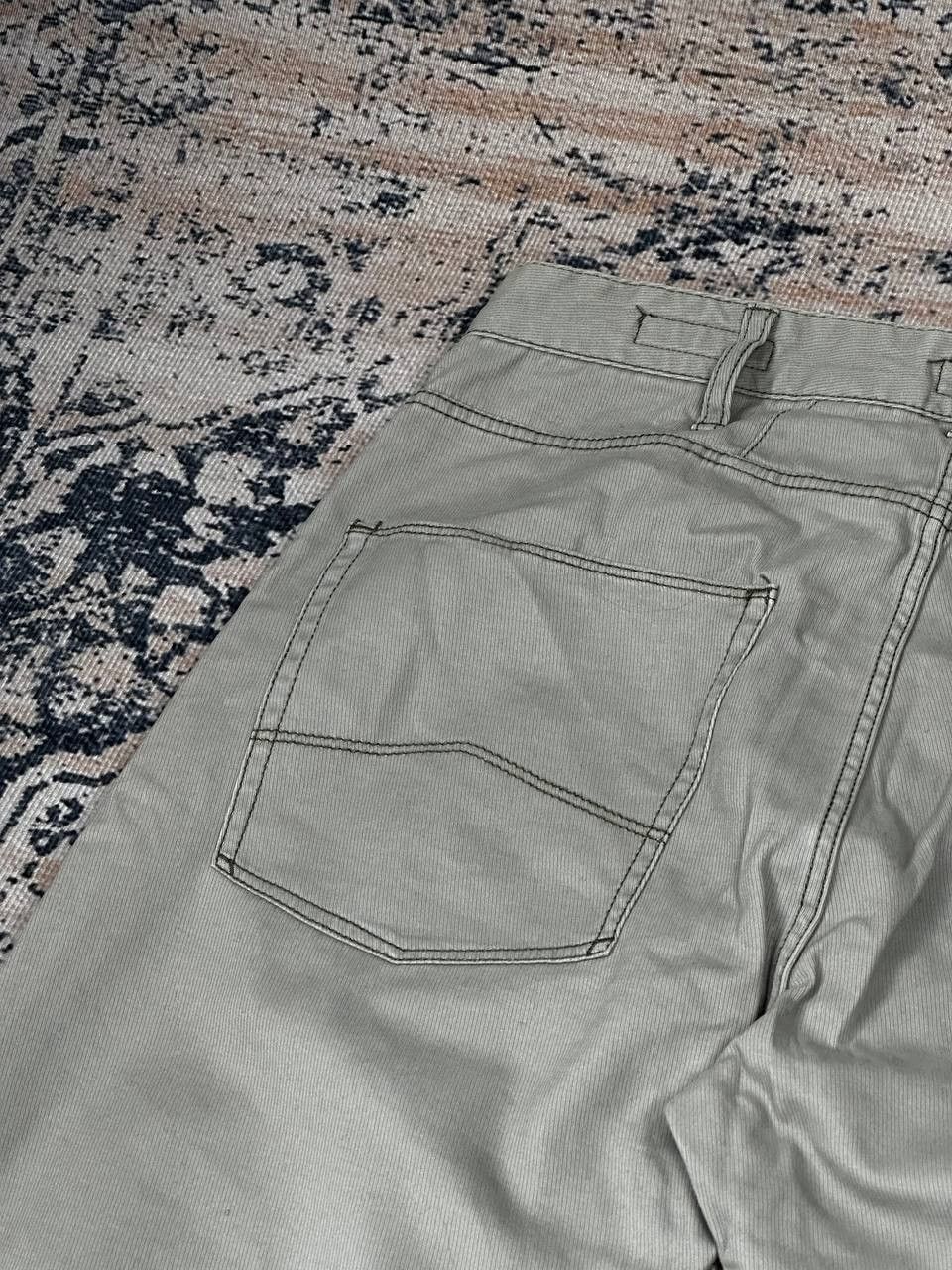 Emporio Armani Armani Jeans Grey Slim Metal Pocket Logo Pants Size US 31 - 14 Thumbnail