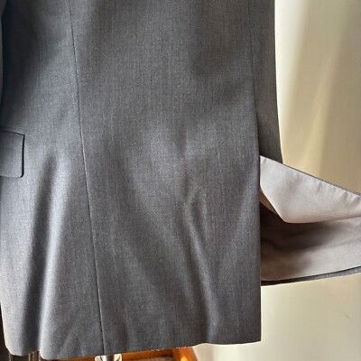 Hugo Boss Hugo Boss Rosselini Movie Blazer Sport Coat Pure Wool 3 Butt Size 40R - 9 Thumbnail