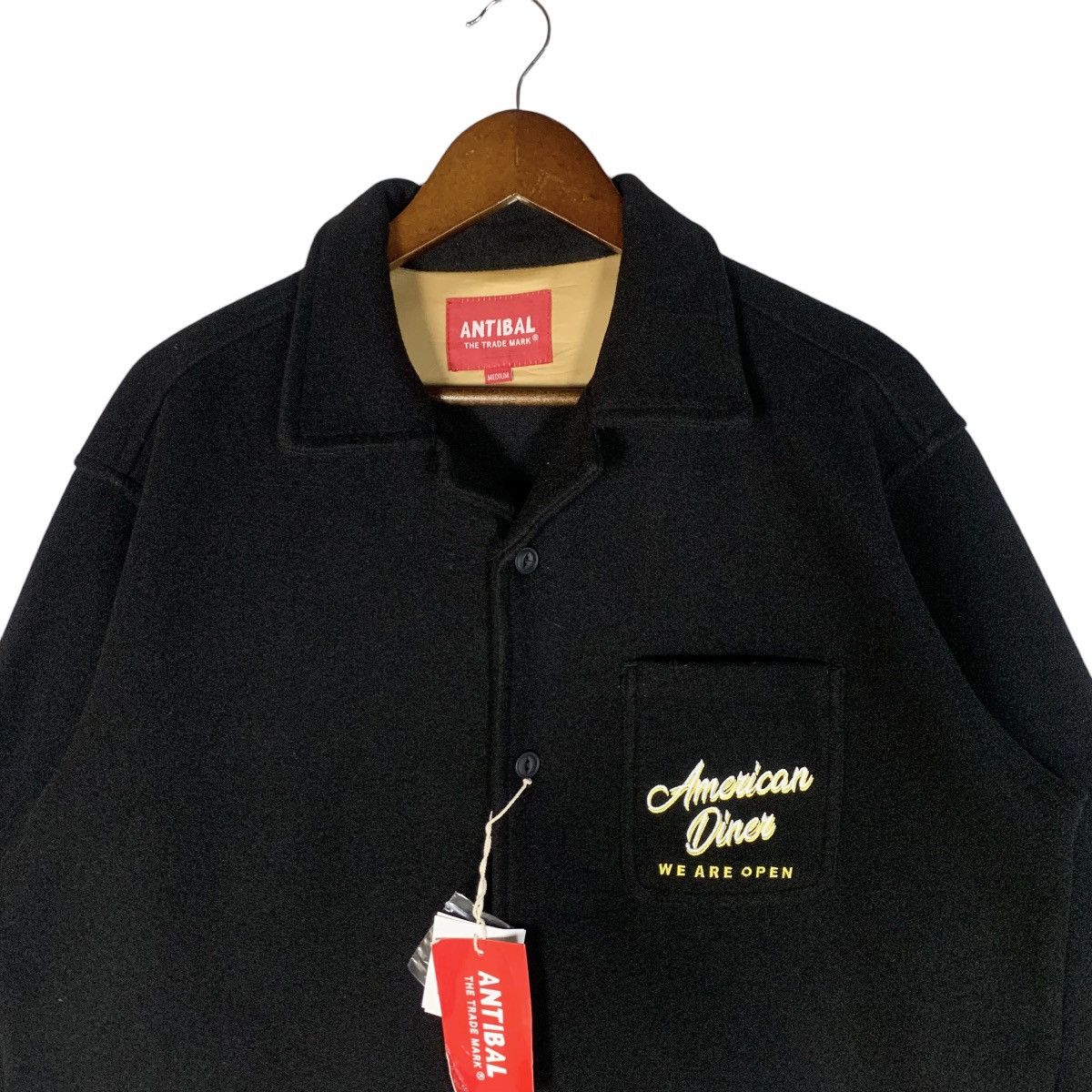 Japanese Brand Vintage Antibal American Diner Embroidery Jacket Size M Size US M / EU 48-50 / 2 - 3 Thumbnail