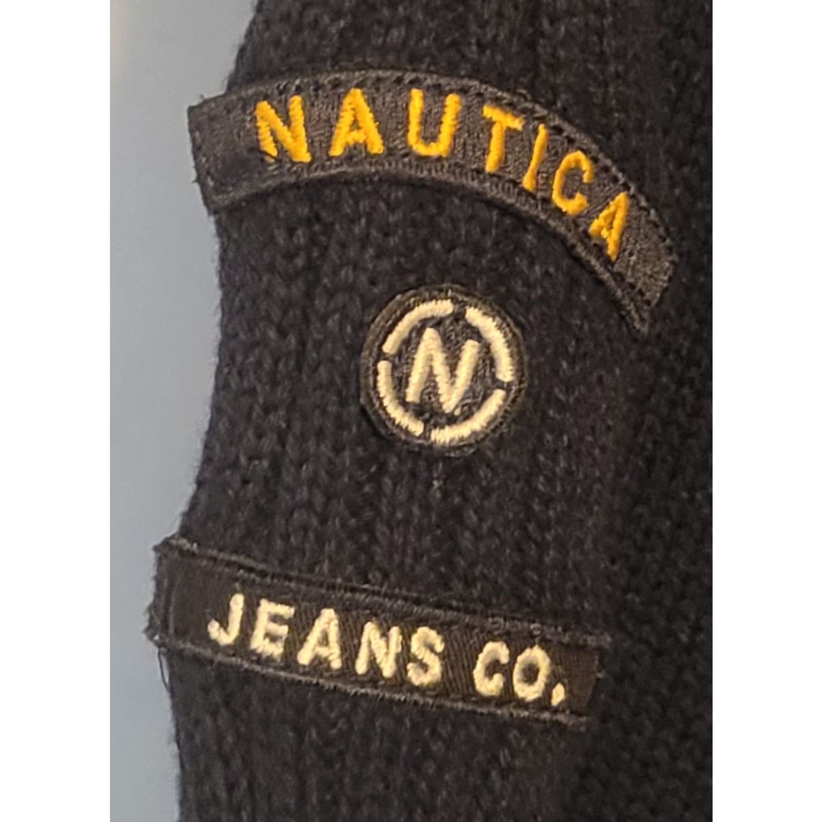 Nautica VINTAGE Nautica Jeans Co Mens Pullover Sweatshirt Half Zip 1/4 Zip Round Neck Ribbed Knit 100% Cotton Gray Solid 2XL Classic Mens Sweater 90s Theme Size US XXL / EU 58 / 5 - 8 Thumbnail