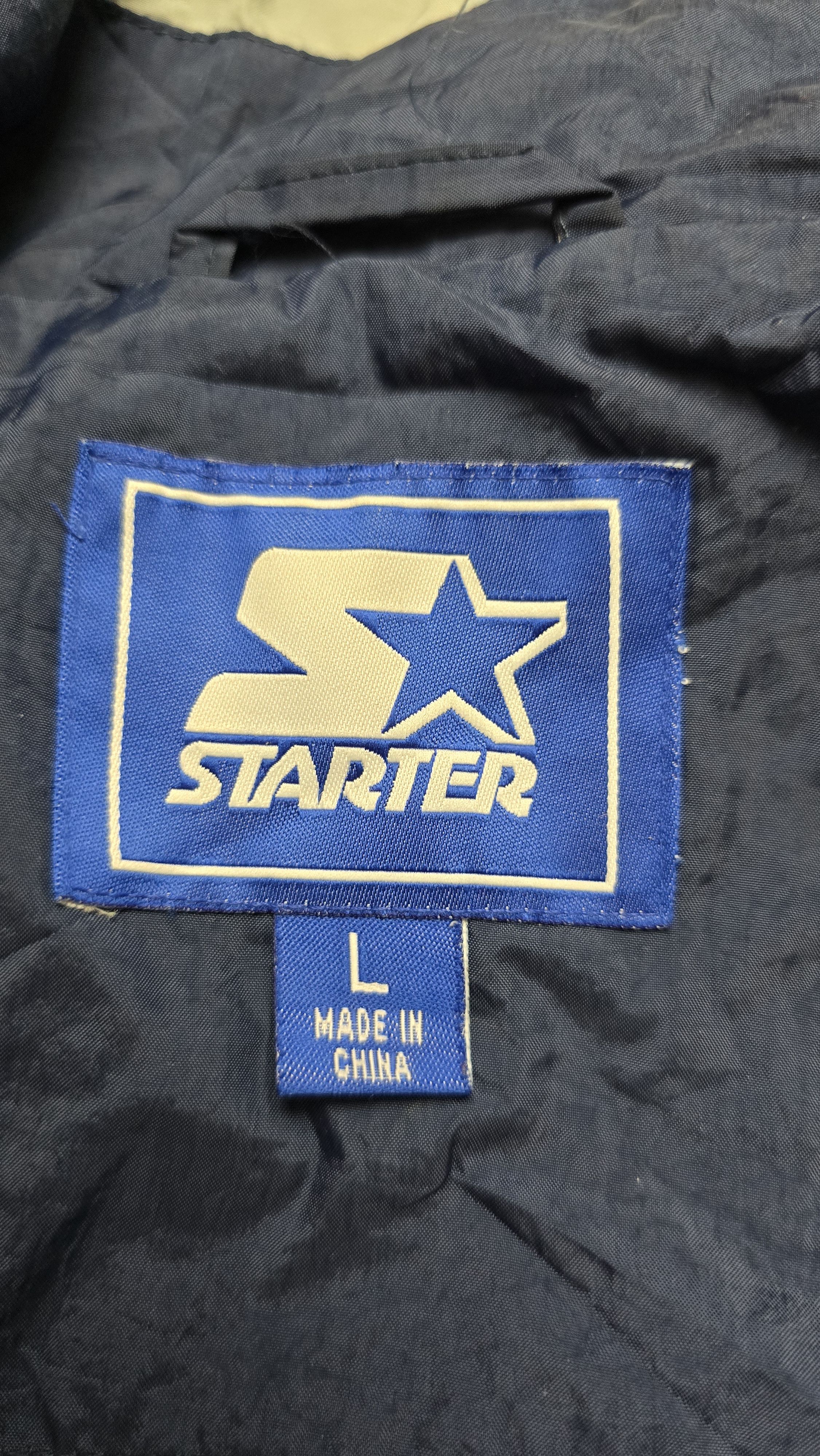 Starter Vintage 90's Starter Georgetown Hoyas Light Jacket Size US L / EU 52-54 / 3 - 22 Thumbnail