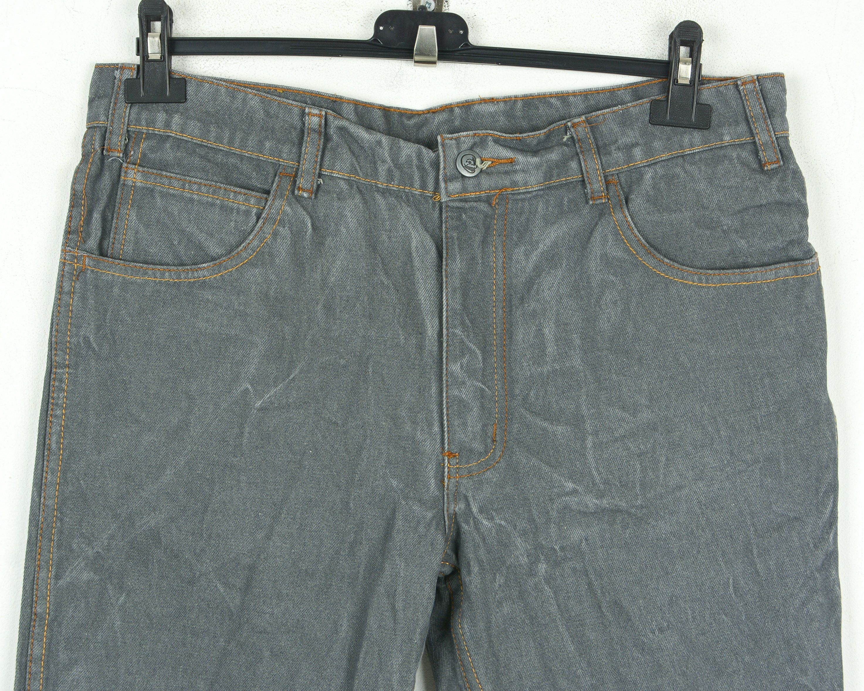 Cheap Monday Regular W33 L34 Jeans Pants Trousers Straight Zip Denim Size US 33 - 2 Thumbnail