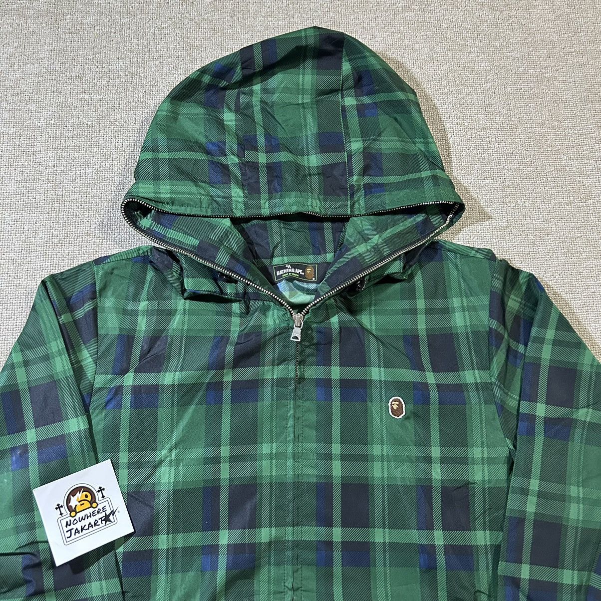 Bape Bape Check Hoodie Jacket Size US M / EU 48-50 / 2 - 4 Thumbnail