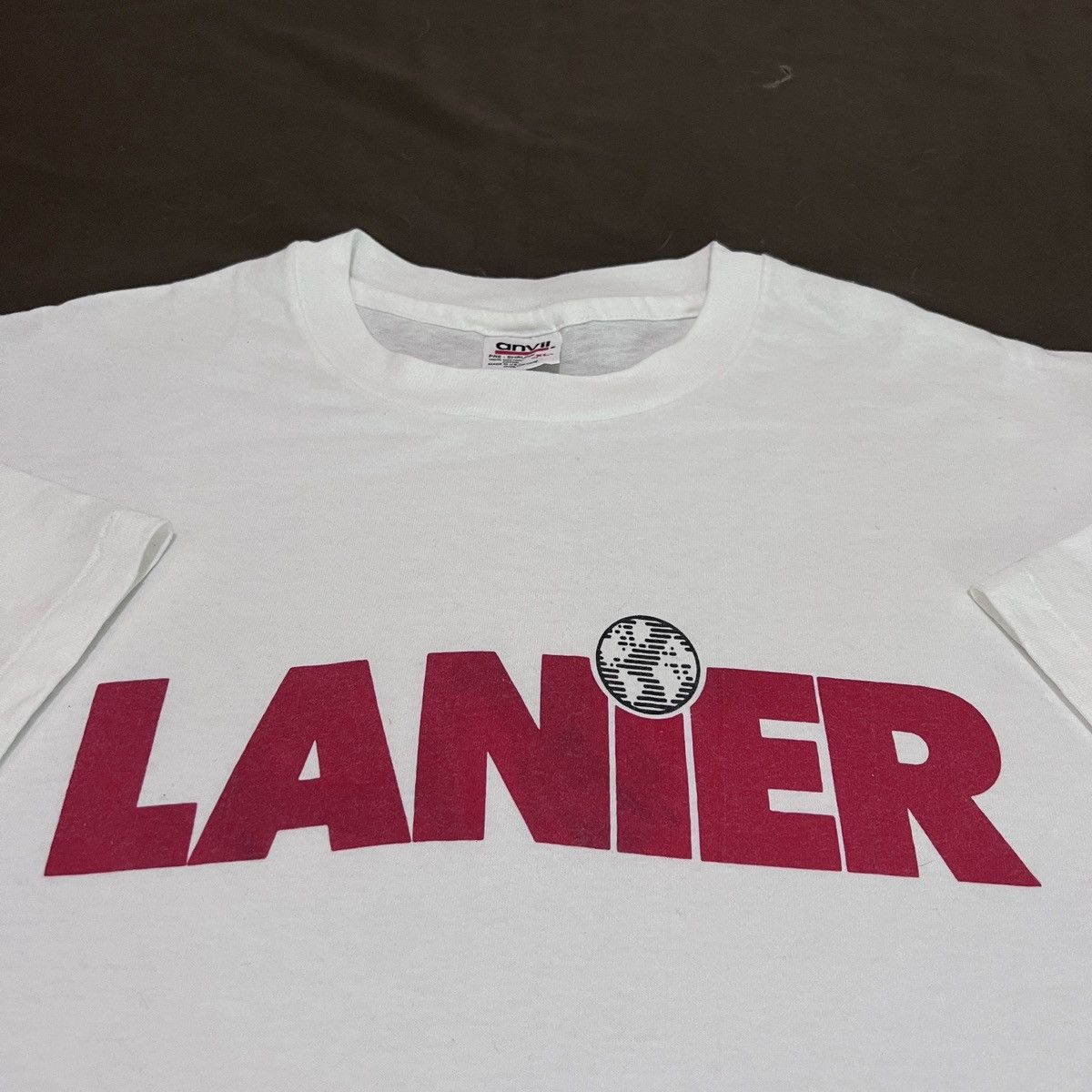 Vintage Vintage 90s Lanier Promo Tee XL Copier Office Equipment Size US XL / EU 56 / 4 - 1 Thumbnail