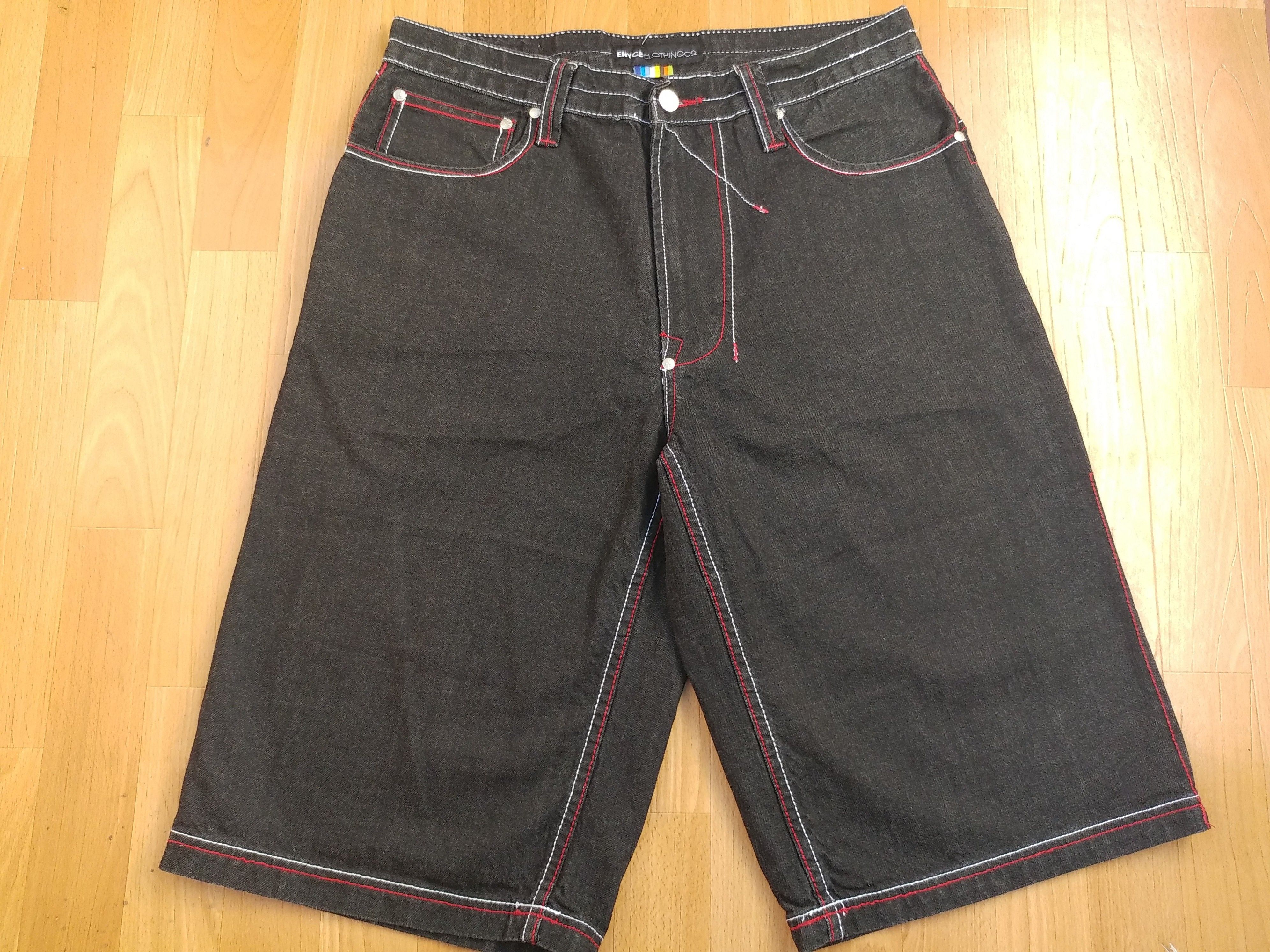 Enyce Enyce jeans shorts, vintage baggy denim, 90s hip-hop 34 Size US 34 / EU 50 - 6 Thumbnail