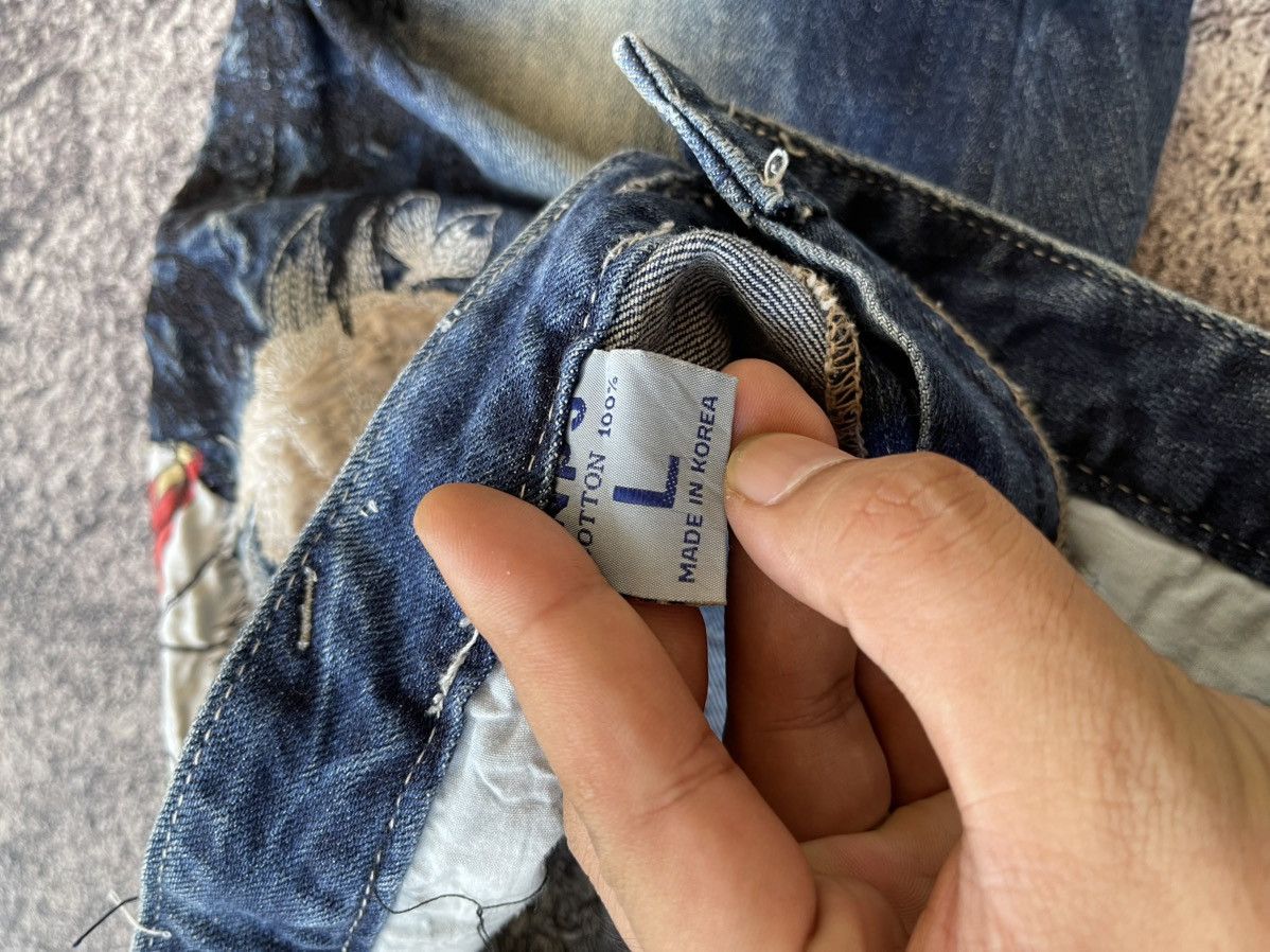 Japanese Brand Y2k Jpj poem grunge ifsixwasnine bootcut jeans Size US 28 / EU 44 - 9 Thumbnail