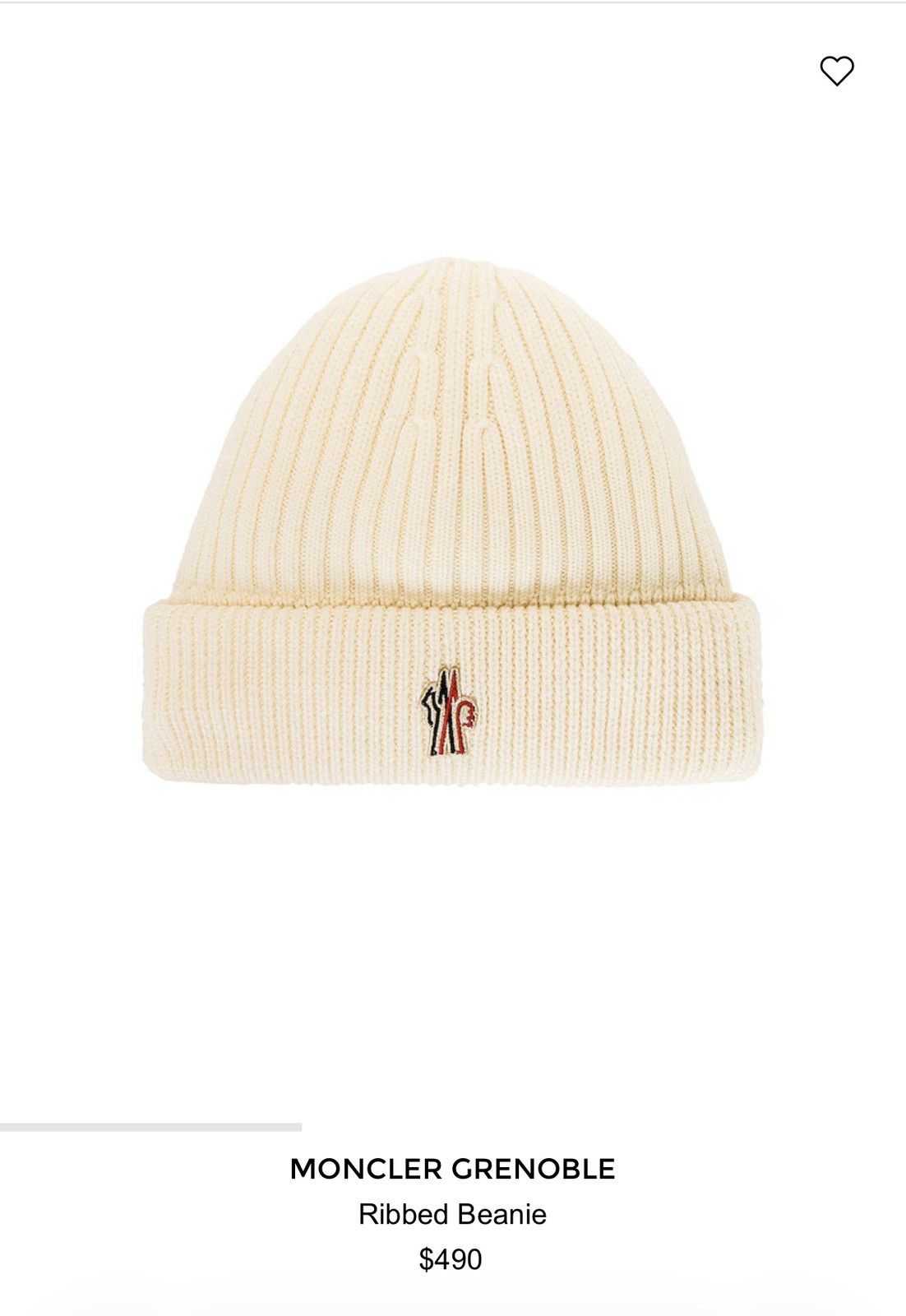 Moncler Grenoble Knitted beanie