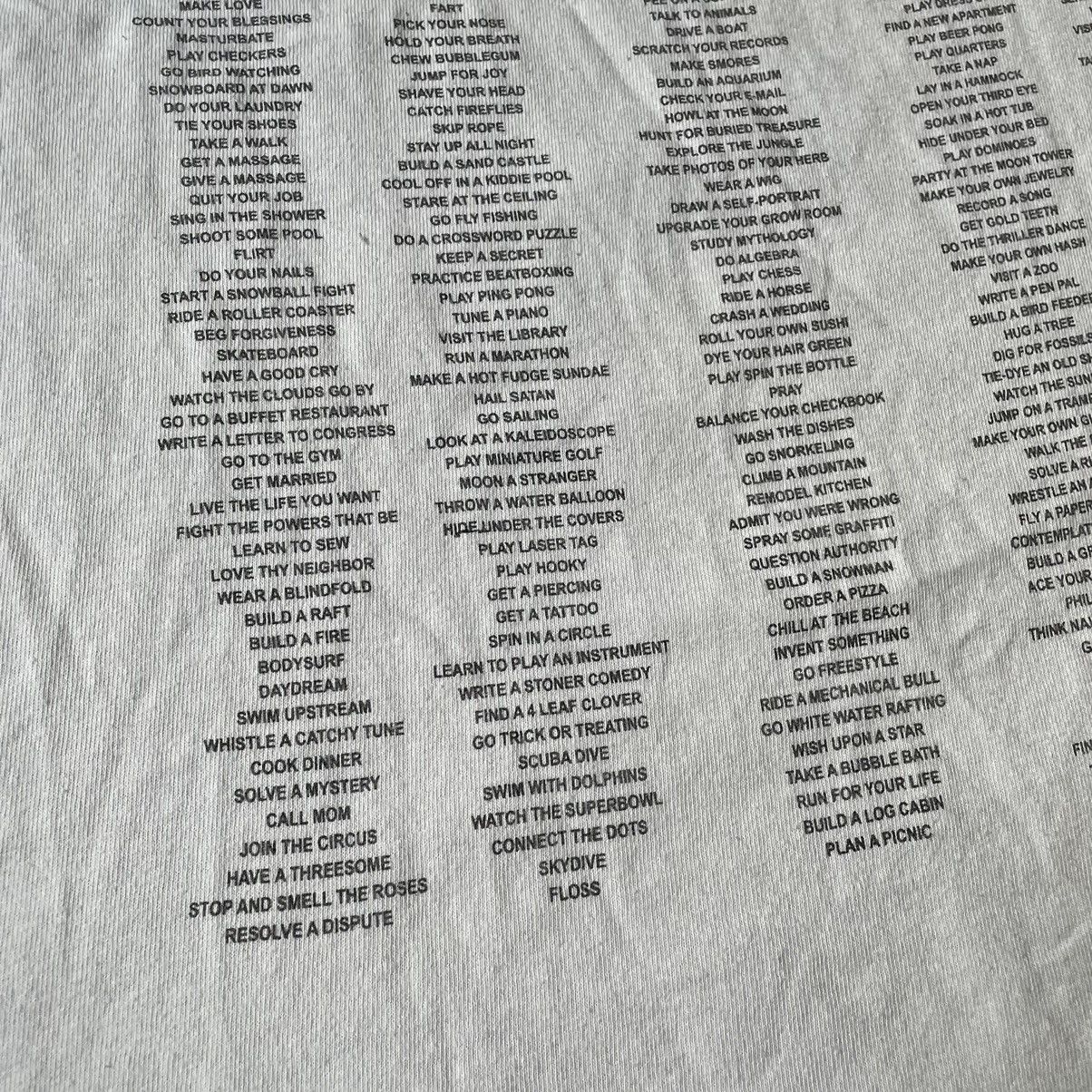 Vintage Vintage Y2K Sun Faded 420 Graphic Tee Cream Oversized XXL Size US XXL / EU 58 / 5 - 7 Thumbnail