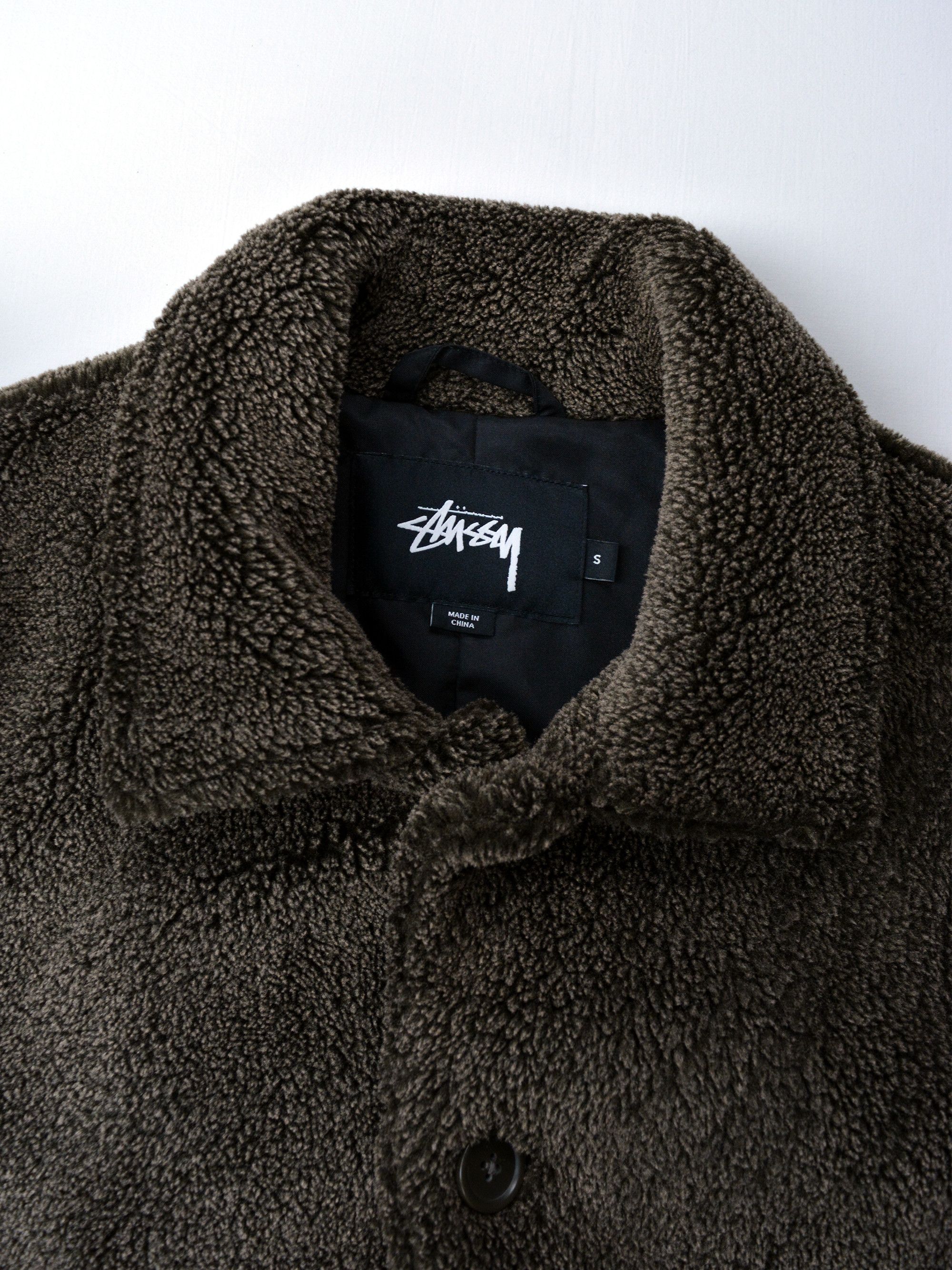 Stussy A/W 2017 - Sherpa Mac Jacket Size US S / EU 44-46 / 1 - 4 Thumbnail