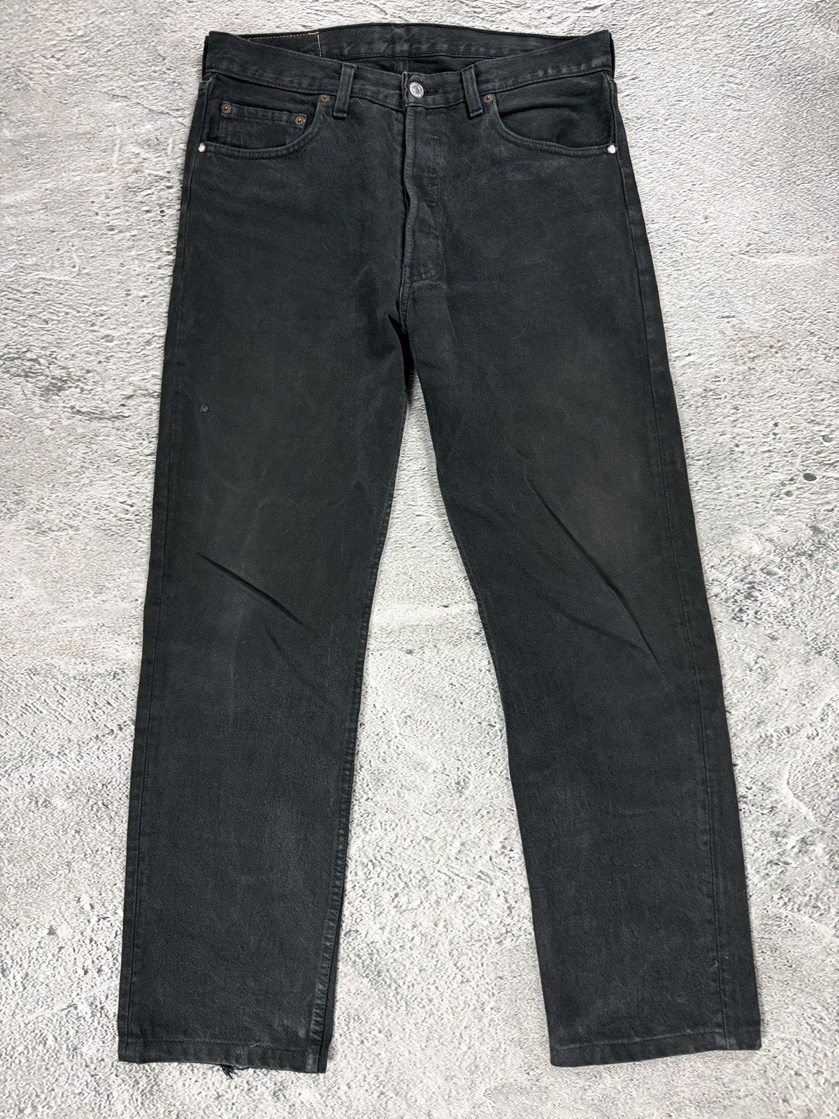Levi's Levi’s 501 vintage black jeans denim pants made in USA Size US 33 - 7 Thumbnail