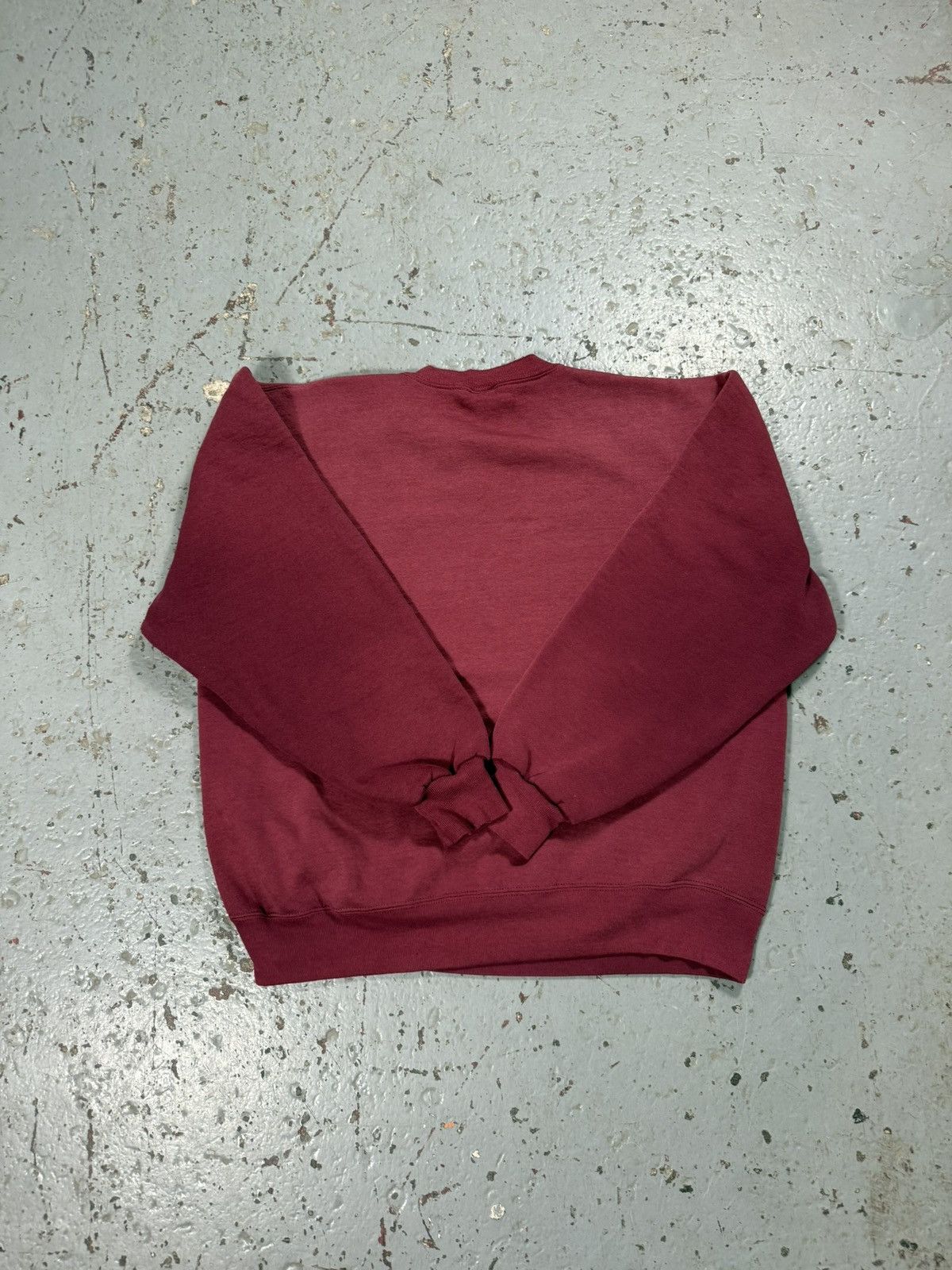 Russell Athletic Vintage Sun Faded Russell Athletic Burgundy Crewneck Sweater Size US L / EU 52-54 / 3 - 5 Thumbnail