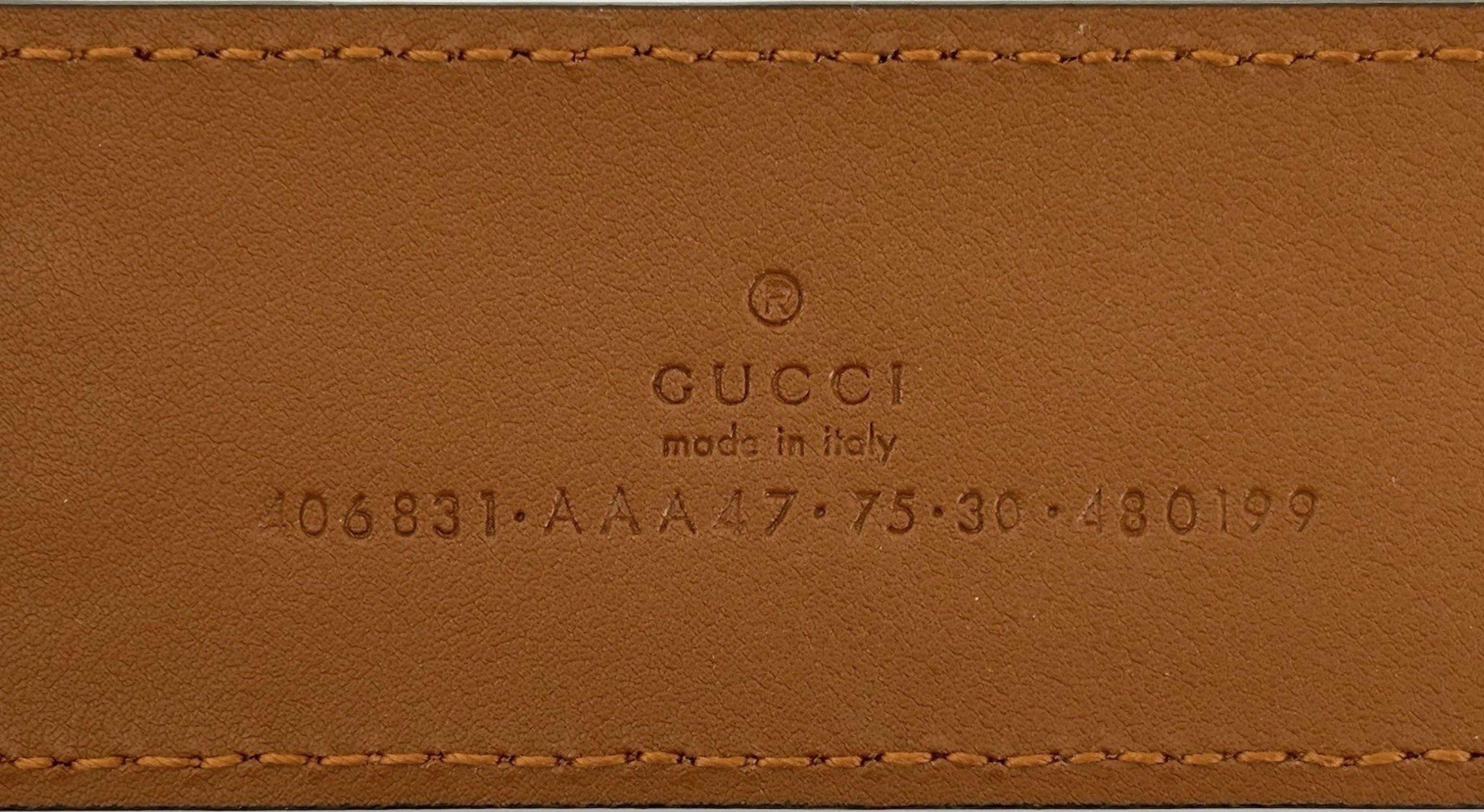 Gucci Gucci New Belt Size-75cm Size 28 - 5 Thumbnail