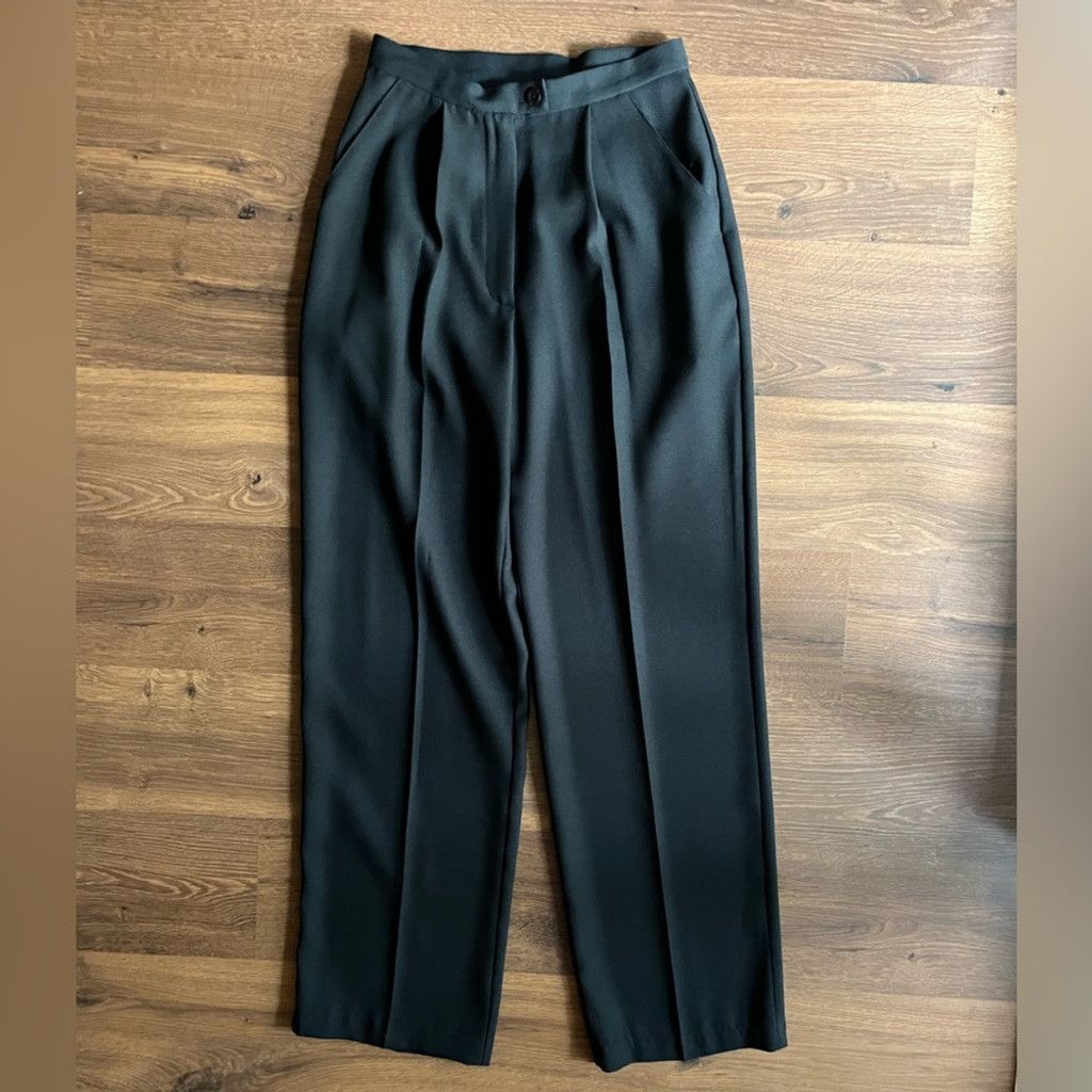 Other Vintage Jessica Black High-Rise Trousers - Size 6 🖤 Size 28" / US 6 / IT 42 - 1 Thumbnail