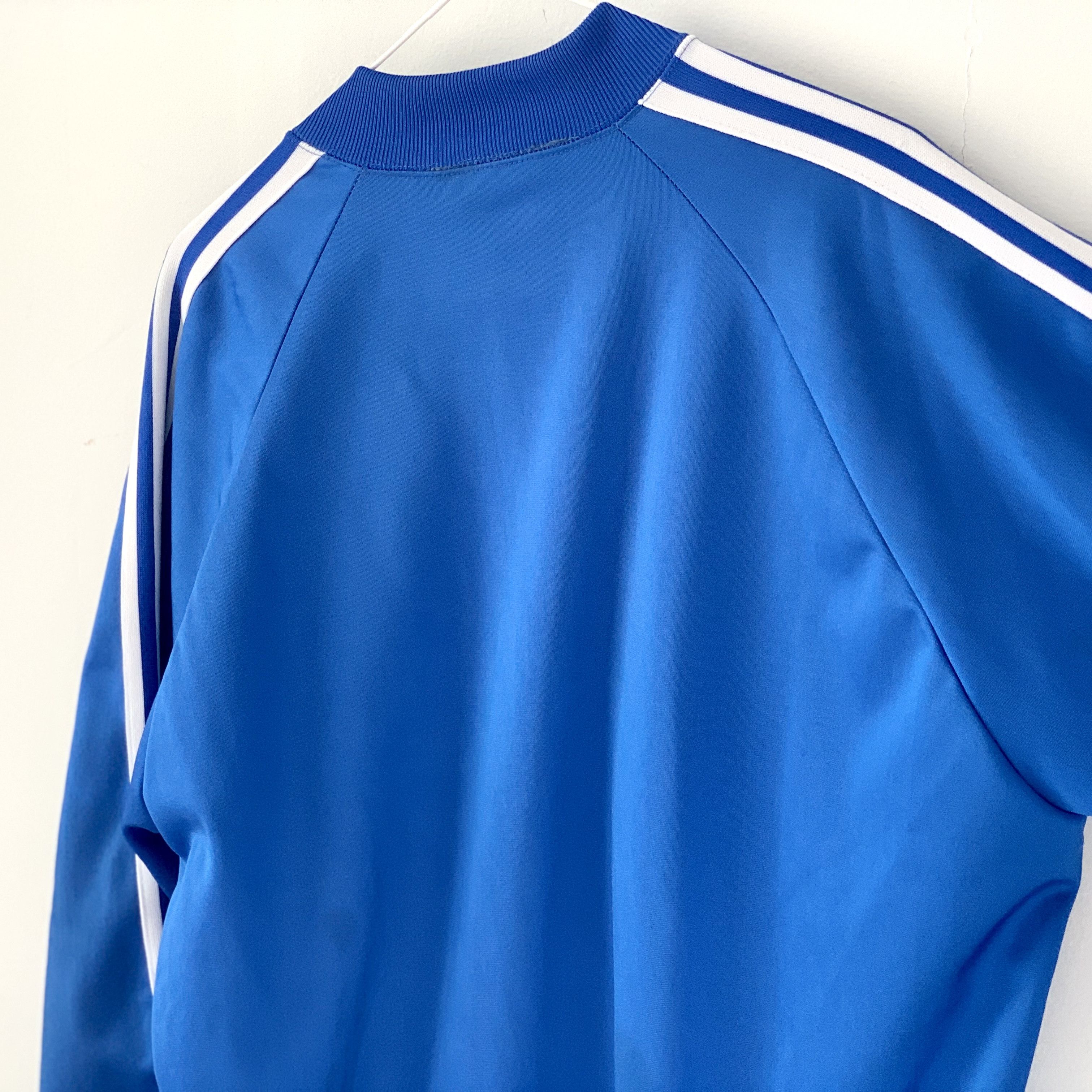 Other Vintage 80s striped zipper warm-up jacket Size US L / EU 52-54 / 3 - 8 Thumbnail