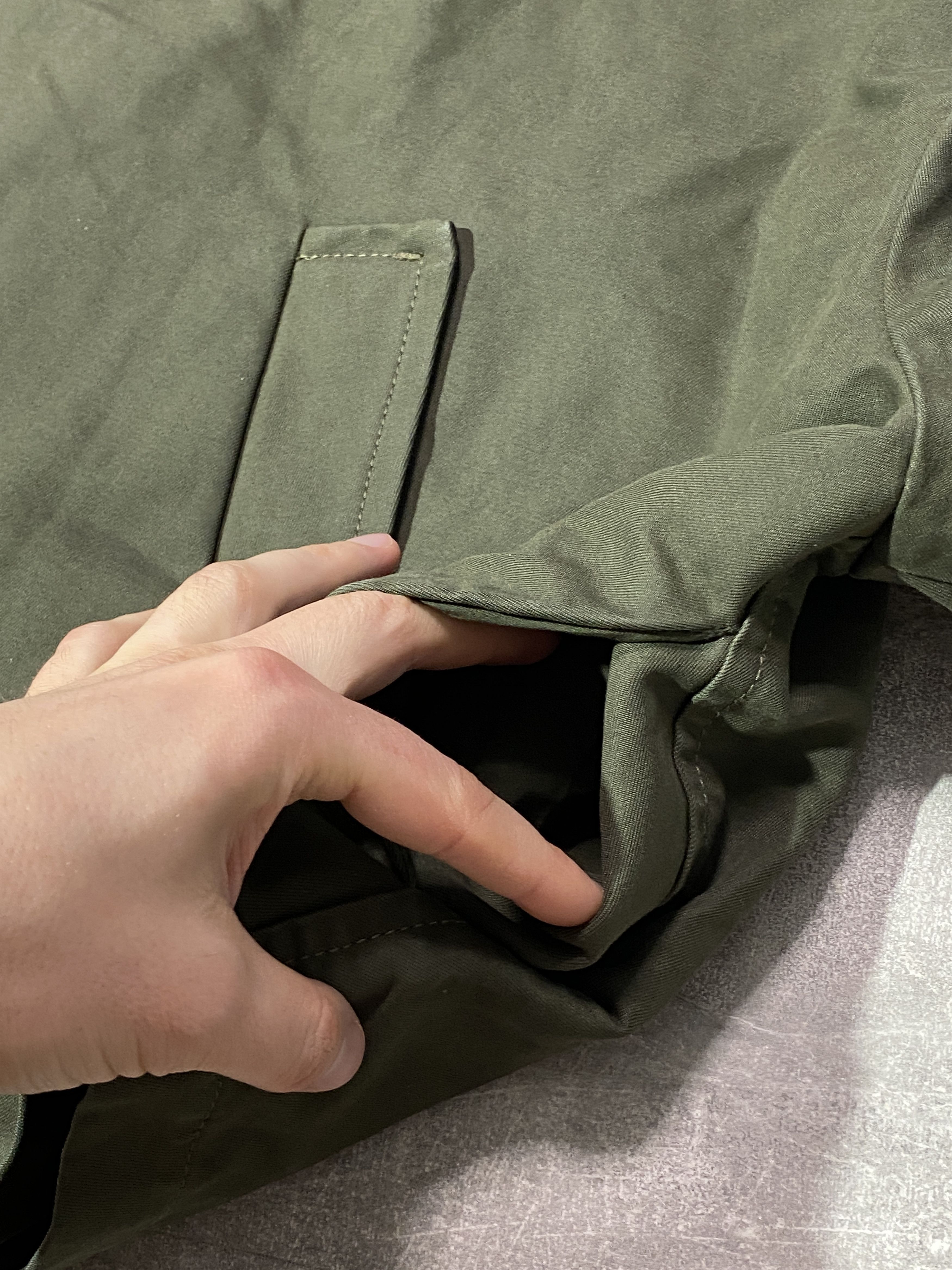 Loewe SS25 LOEWE MILITARY STYLE PROTOTYPE/SAMPLE CANVAS JACKET Size US M / EU 48-50 / 2 - 9 Thumbnail