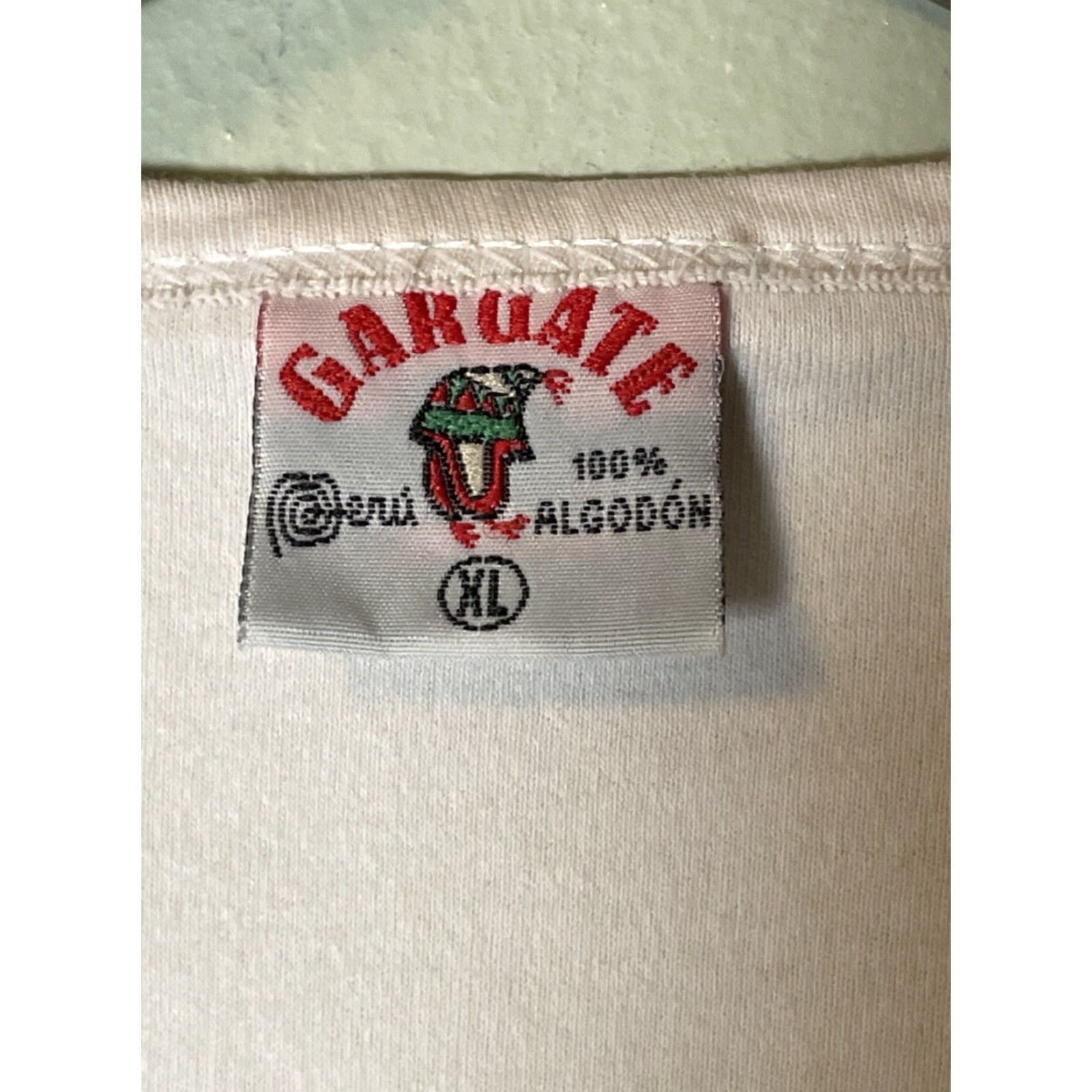 Vintage VINTAGE Machu Picchu T-Shirt XL Llama Embroidered Peru RUNS SMALL Sz XL Mens Womens Boys Girls Size XL / US 12-14 / IT 48-50 - 2 Thumbnail