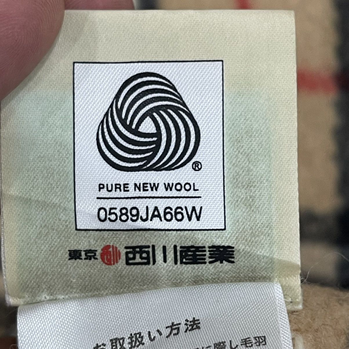 Burberry × Burberry Prorsum × Vintage Vintage Burberry Wool Mate Blanket Size ONE SIZE - 10 Thumbnail