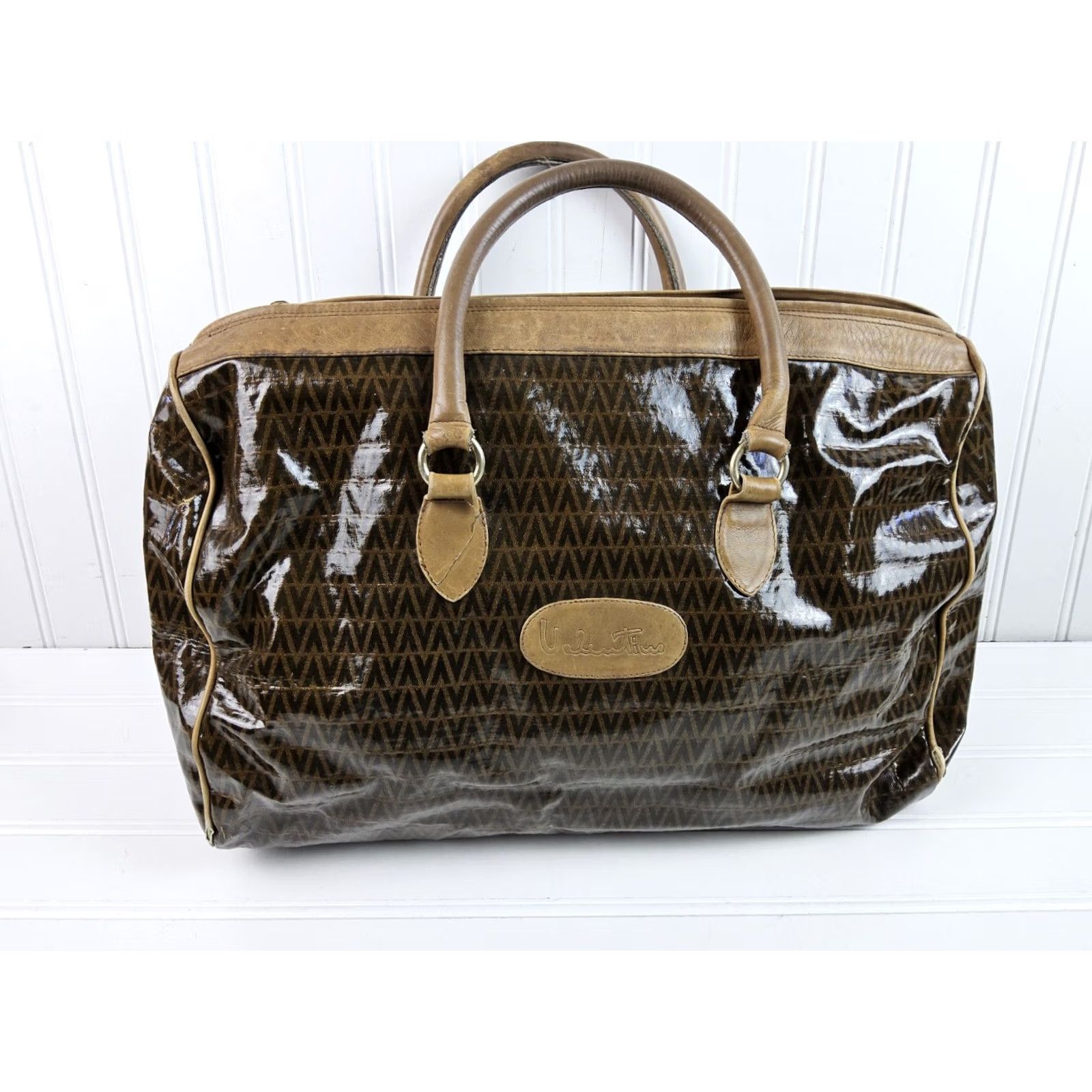 Valentino Valentino Satchel/Top Handle Bag Purse Duffle Large Women PVC multicolor Signature By Mario Valentino Size ONE SIZE - 2 Thumbnail