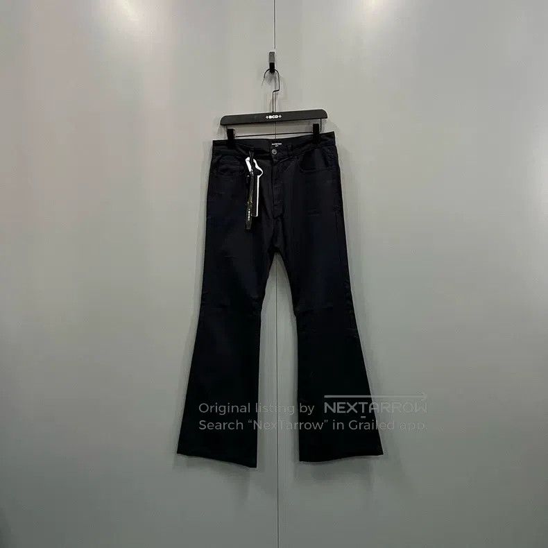Balenciaga Balenciaga size XS Black washed flare pants Size US 27 - 1 Thumbnail