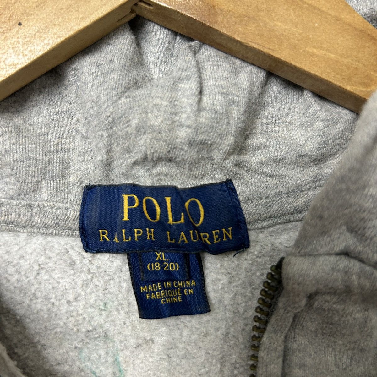 Polo Ralph Lauren × Vintage Polo Ralp Lauren Zip Up Hoodie Size US S / EU 44-46 / 1 - 13 Thumbnail