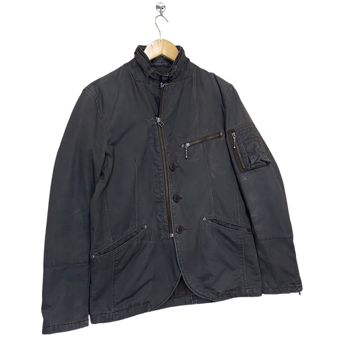 If Six Was Nine × Japanese Brand × Vintage URBAN FUNCION DESIGN LGB IF SIX WAS NINE ZIPPER JACKET Size US M / EU 48-50 / 2 - 2 Thumbnail
